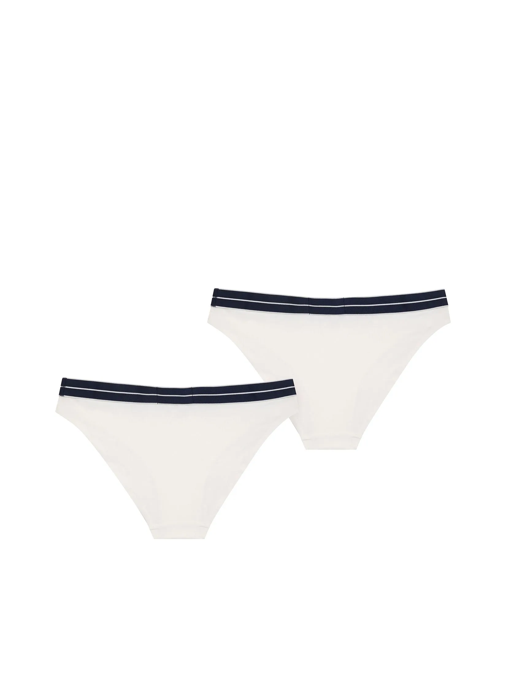EMPORIO ARMANI Women Brief FW25 M0032 Pack 2 Pcs. White EMPORIO ARMANI Women Brief FW25 M0032 Pack 2 Pcs. White
