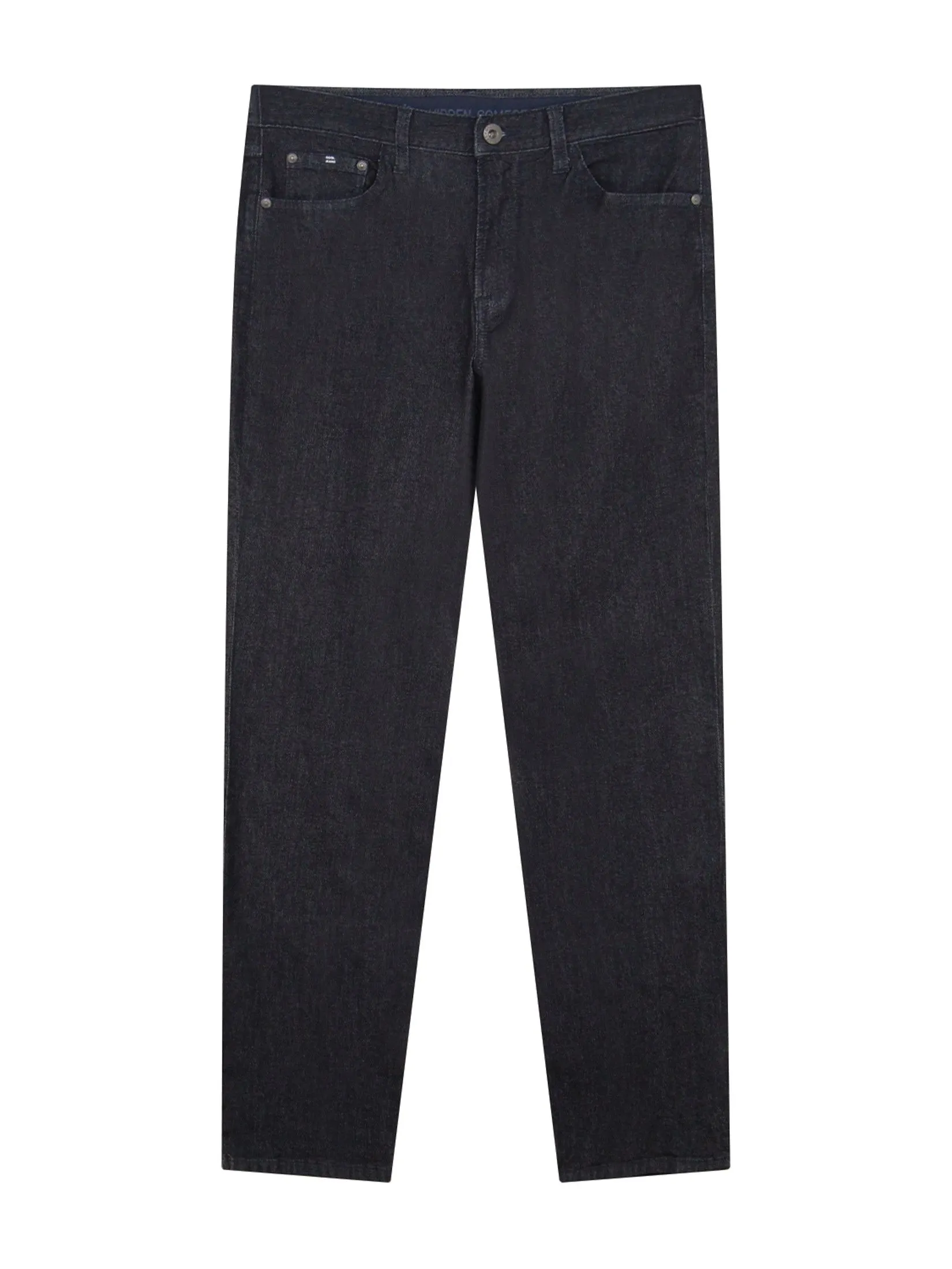 GIORDANO Men's Slim Stretch Denim Jeans (180° Elastic Waist)