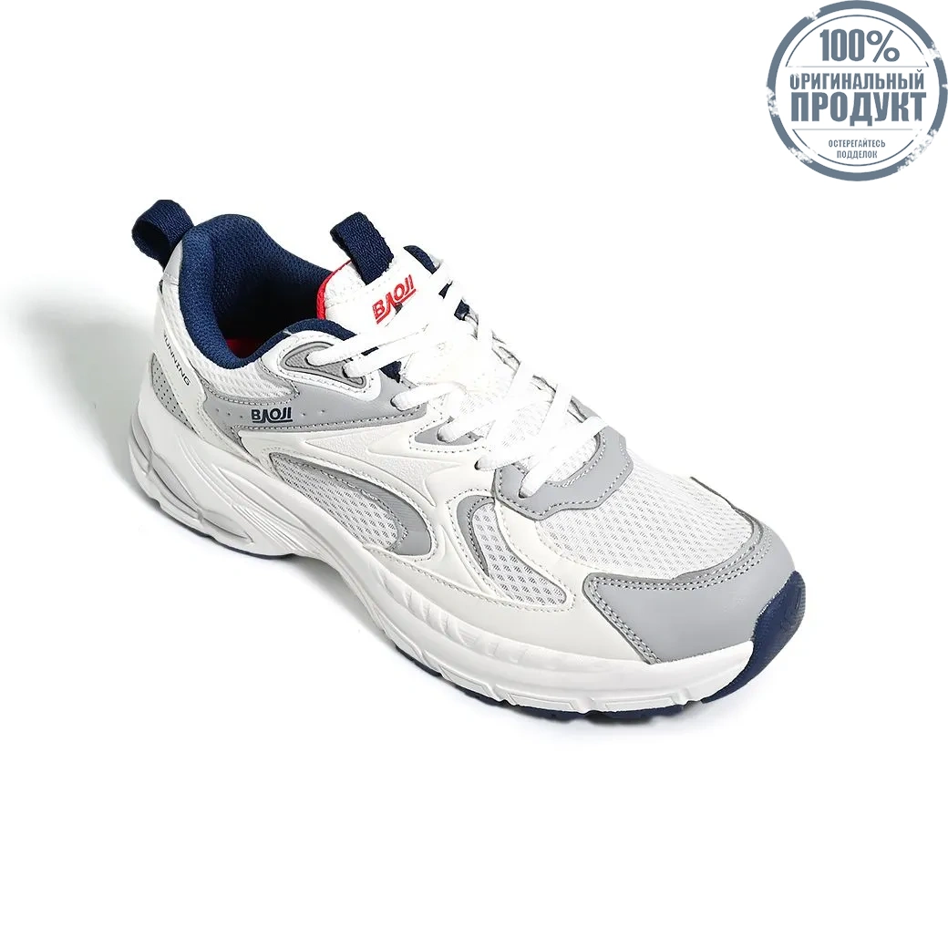 BAOJI Men's Sports Running Shoes Model BJM865 - White BAOJI Men's Sports Running Shoes Model BJM865 - White