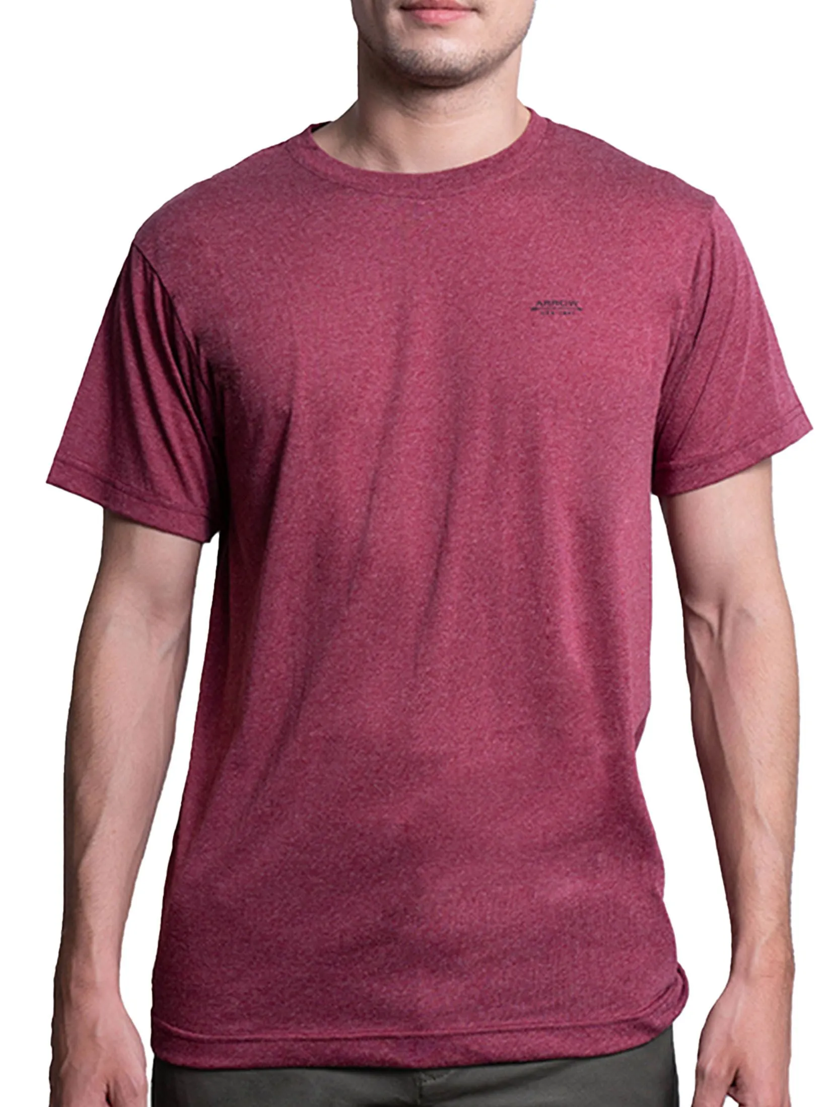 ARROW Inner T-Shirt Crew Neck Red Model: MXWK911 ARROW Inner T-Shirt Crew Neck Red Model: MXWK911