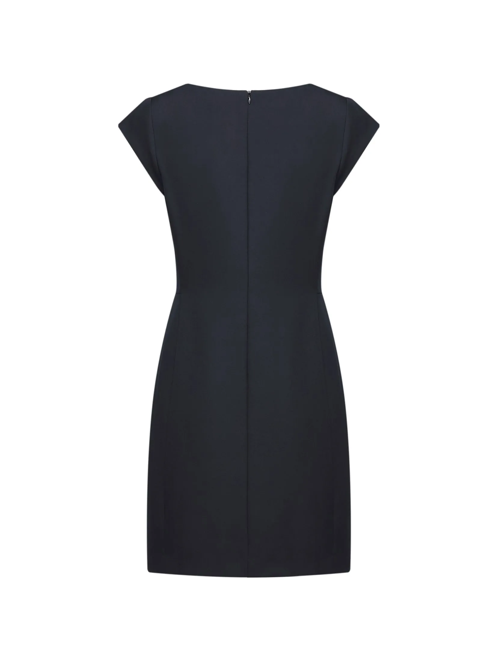G2000 Women Clothing Multi-Way Stretch Boat Neck Fitted Dress Fitted Shape - Black G2000 Women Clothing Multi-Way Stretch Boat Neck Fitted Dress Fitted Shape - Black
