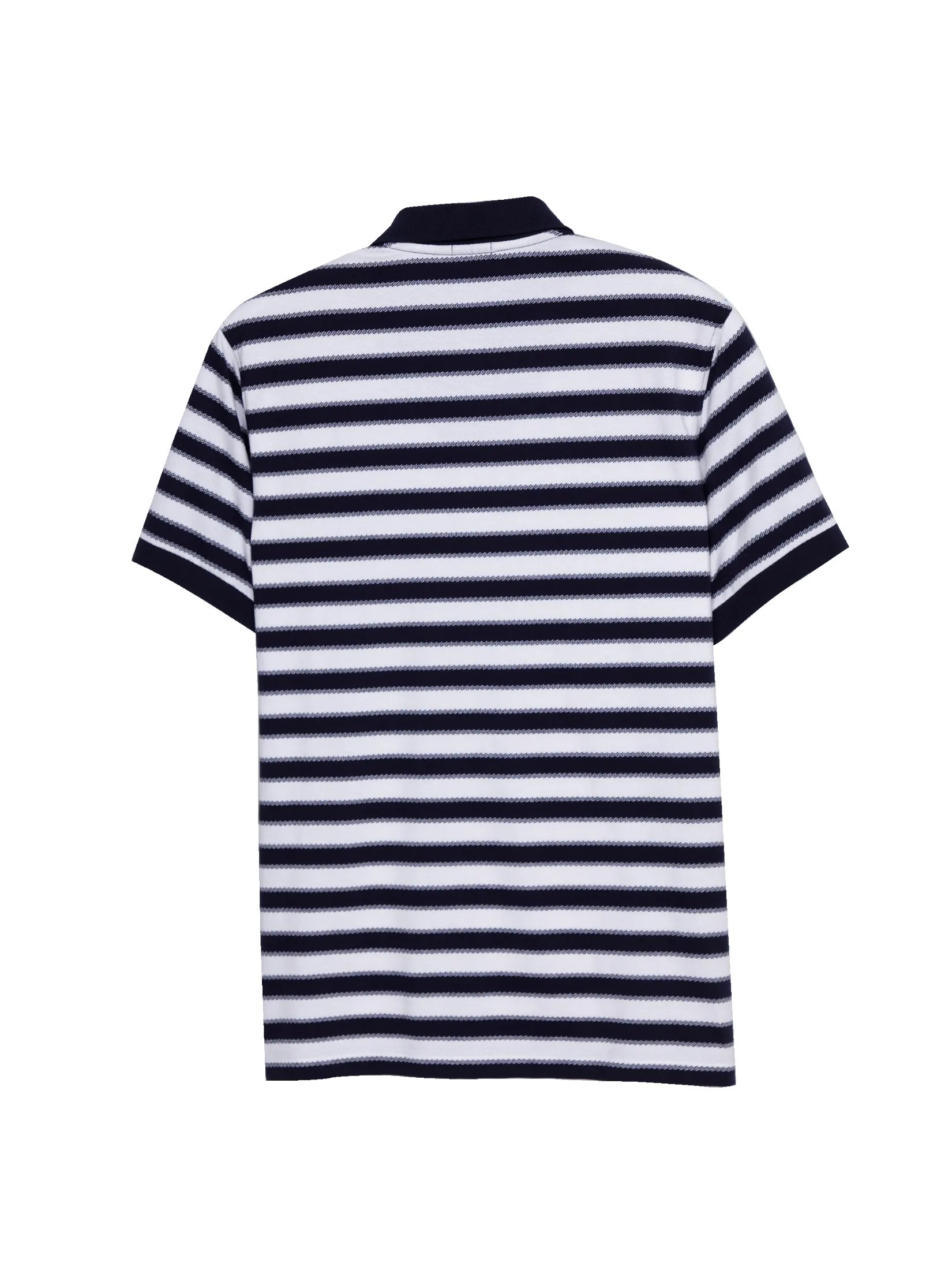 ARROW STRIPED POLO Men's Polo shirt striped fabric Smart style MPCM219NV - White/Navy ARROW STRIPED POLO Men's Polo shirt striped fabric Smart style MPCM219NV - White/Navy