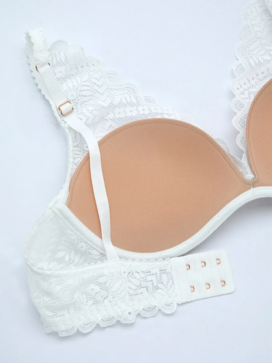 SABINA Mad Moiselle Basic Lace Winter 23 Wired Bra - Cream SABINA Mad Moiselle Basic Lace Winter 23 Wired Bra - Cream