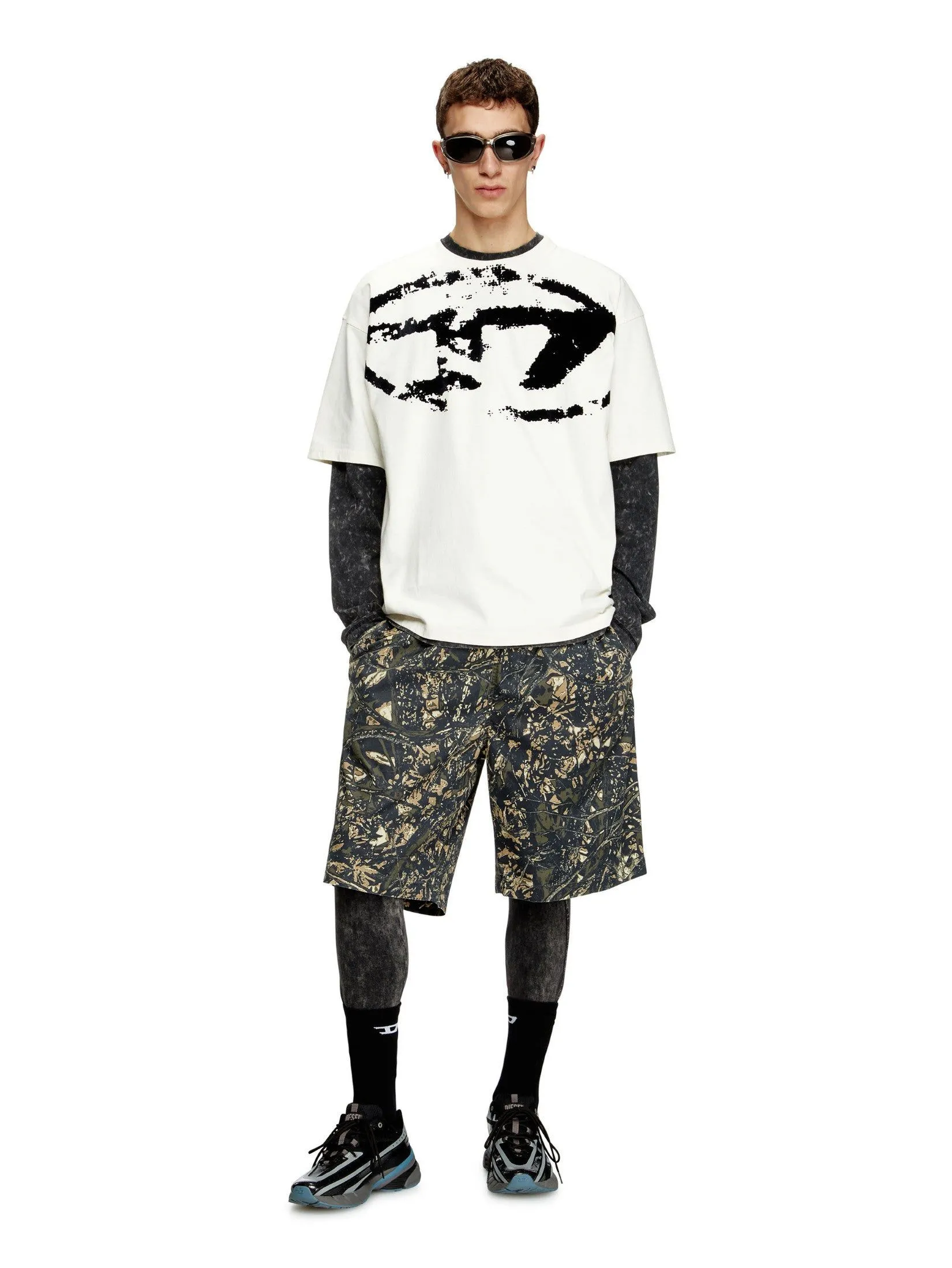 DIESEL Men T-Shirt T-BOXT-N14 T-SHIRT Black