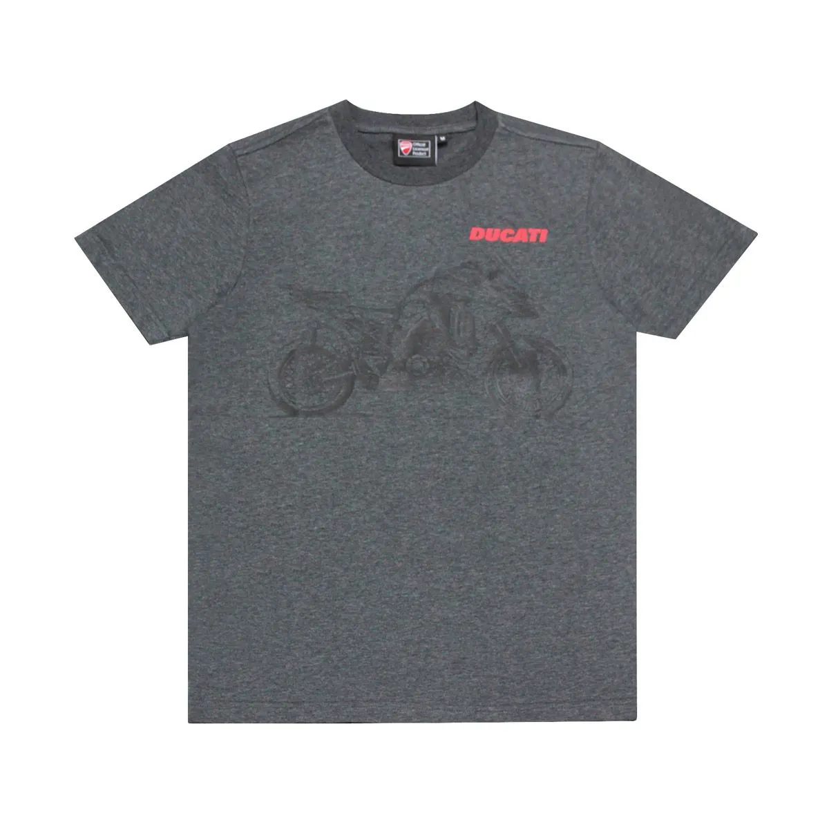 DUCATI Gray t-shirt for men DCT52 050 DUCATI Gray t-shirt for men DCT52 050