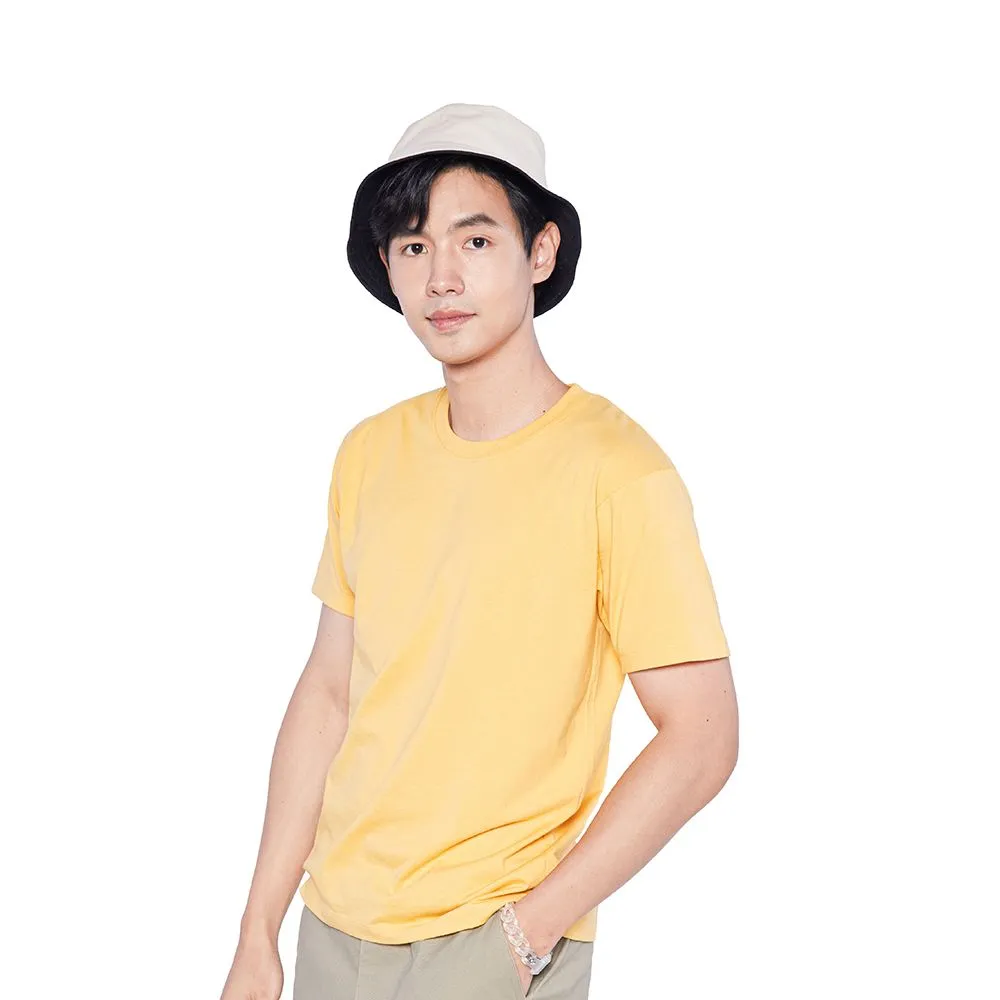 DOUBLE GOOSE Yellow T-shirt Essential collection DOUBLE GOOSE Yellow T-shirt Essential collection