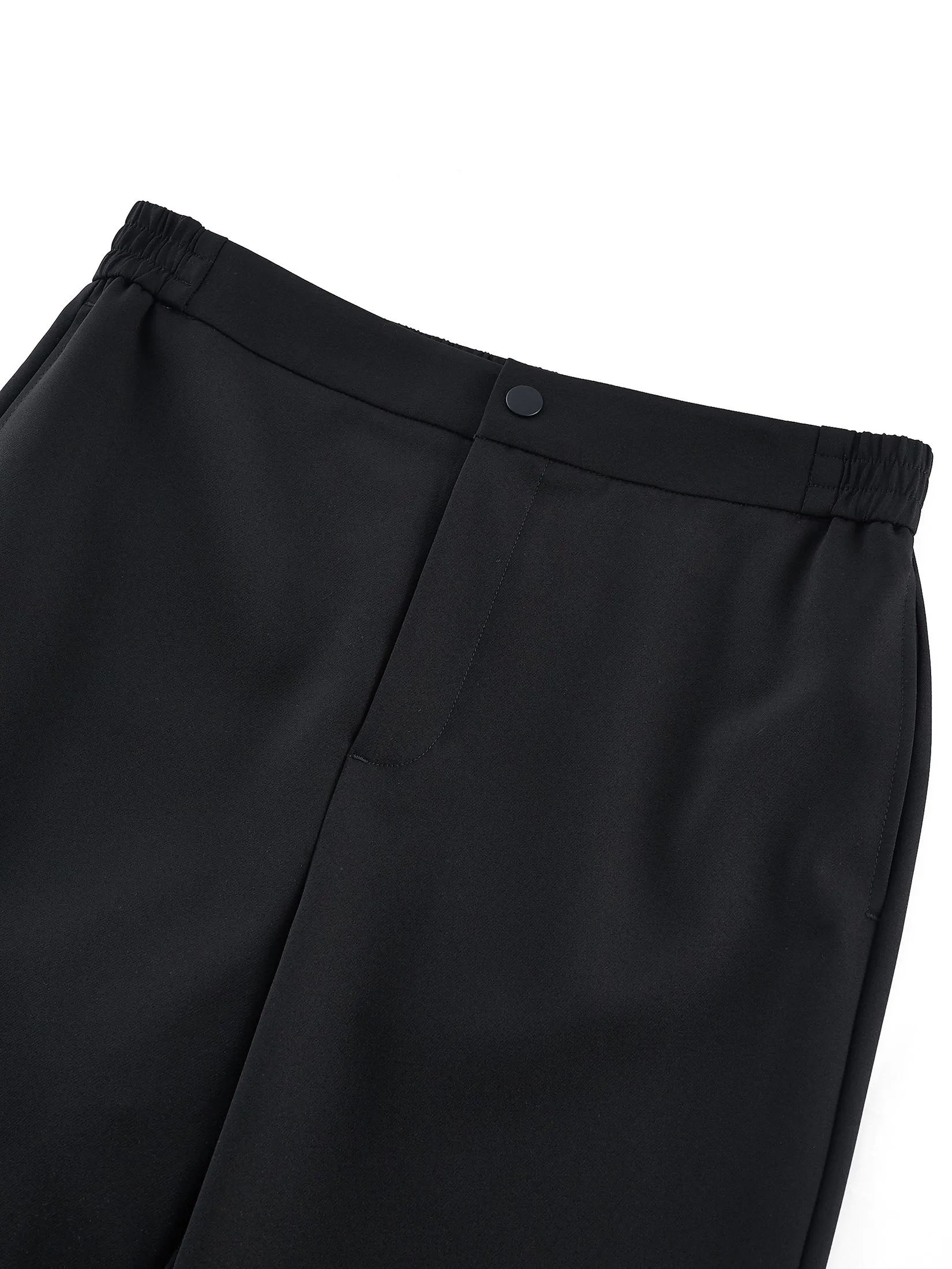 G2000 Women Clothing Multi-Way Stretch Cropped Length Cigarette Casual Pants  Cropped Cigarette Shape - Black G2000 Women Clothing Multi-Way Stretch Cropped Length Cigarette Casual Pants  Cropped Cigarette Shape - Black