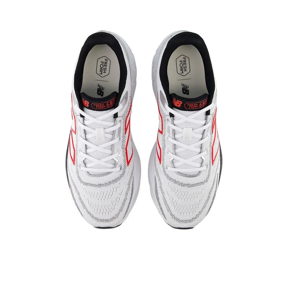 NEW BALANCE Men Running Shoes Fresh Foam 680 v8 2E White - NE081SH397EHTH NEW BALANCE Men Running Shoes Fresh Foam 680 v8 2E White - NE081SH397EHTH