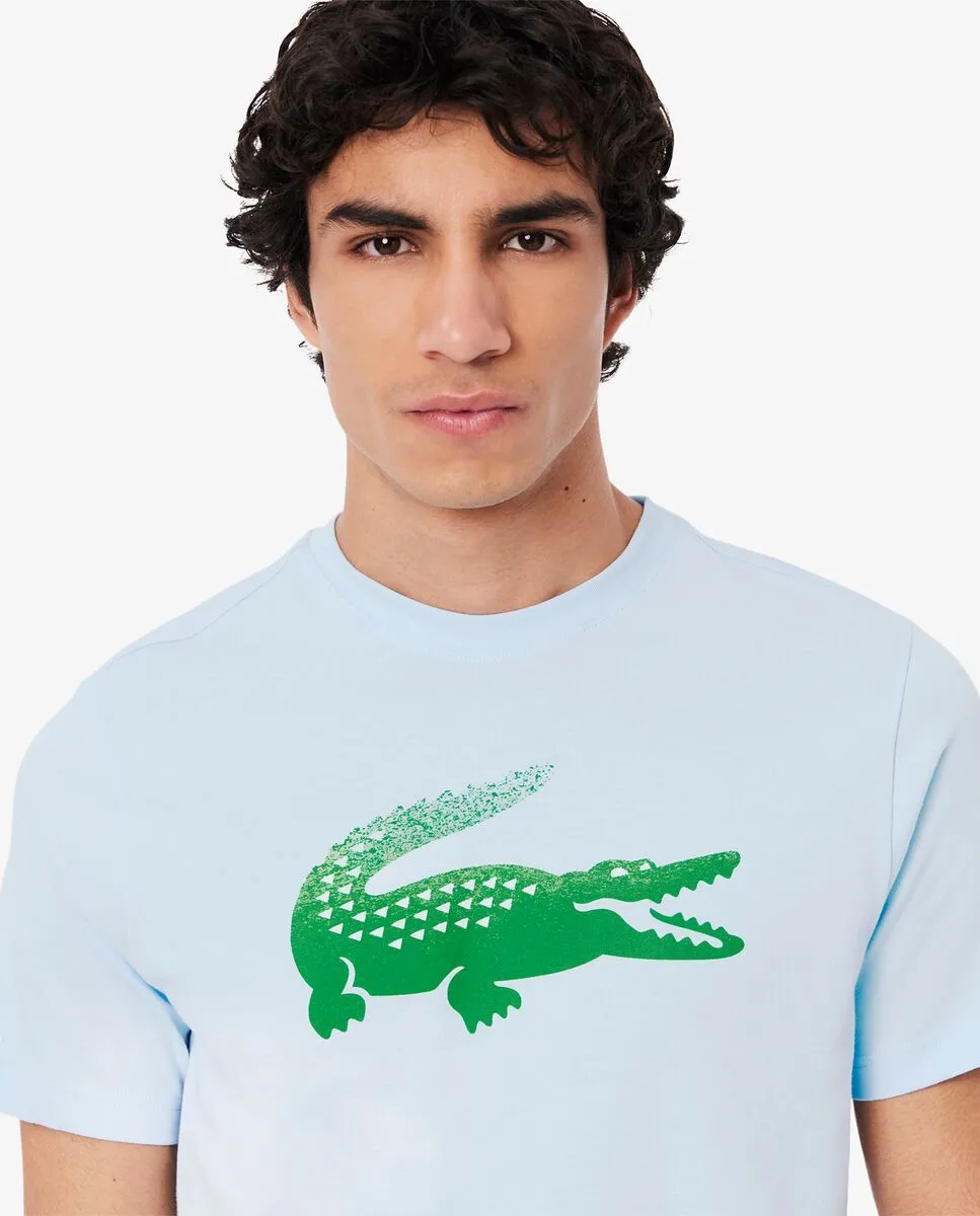 LACOSTE Lacoste Tennis x Daniil Medvedev T-Shirt Blue LACOSTE Lacoste Tennis x Daniil Medvedev T-Shirt Blue