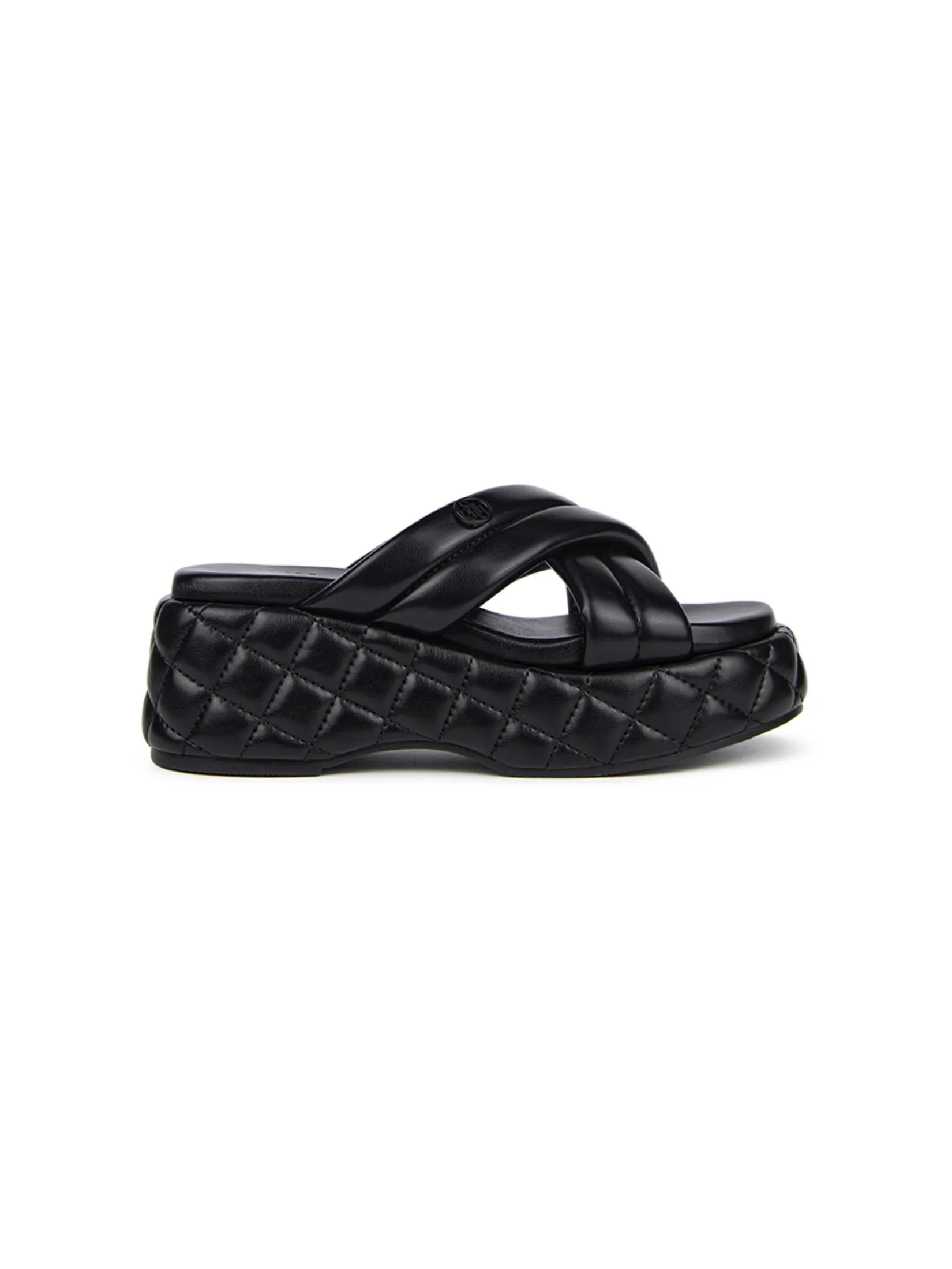 SHU WOMEN  BEDDY 2.5" PUFF CROSS - BLACK SHU WOMEN  BEDDY 2.5" PUFF CROSS - BLACK