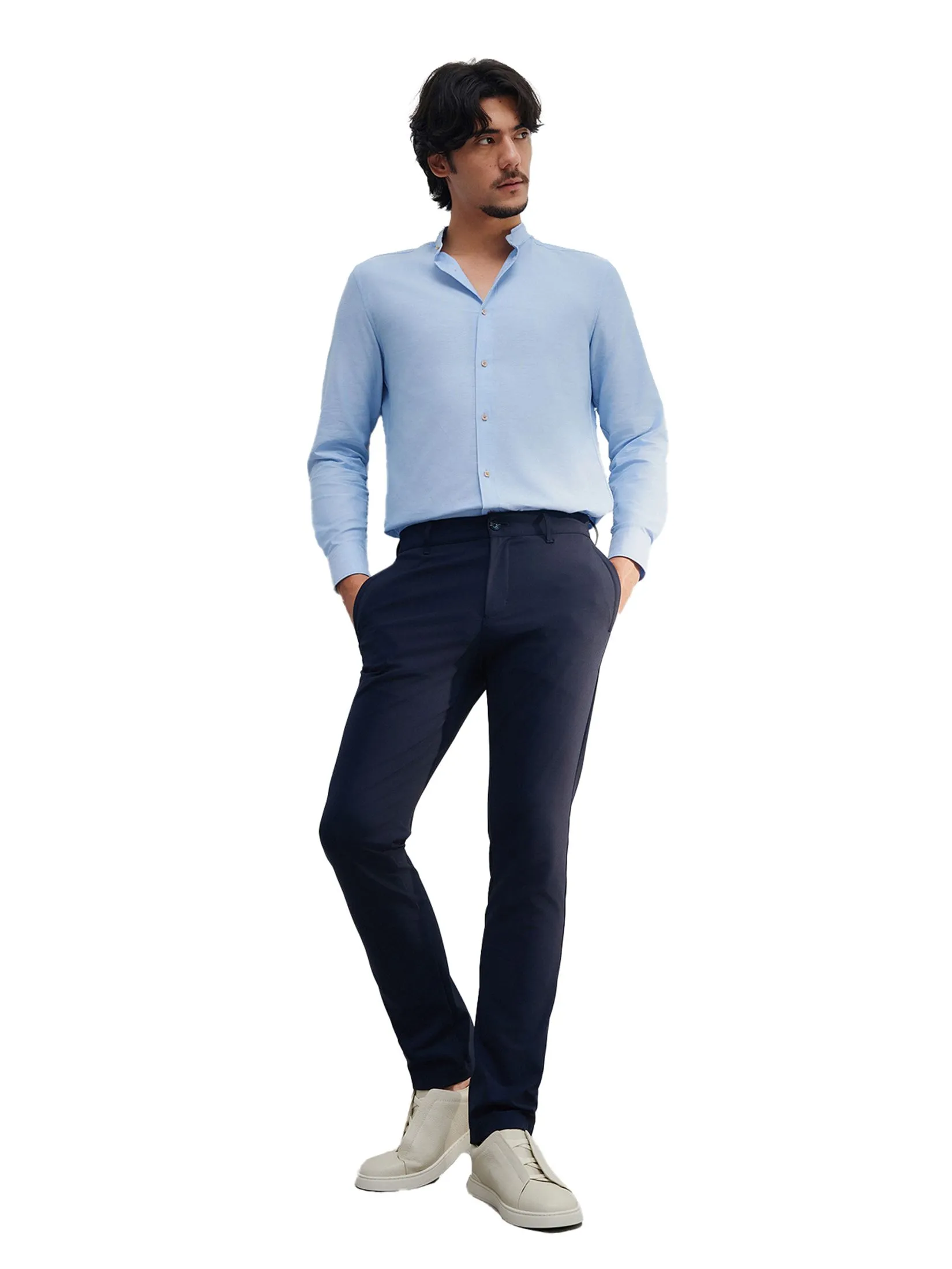 G2000 Men Clothing Wrinkle Free Cotton Smart Fit Casual Shirt  Smart Fit - Blue G2000 Men Clothing Wrinkle Free Cotton Smart Fit Casual Shirt  Smart Fit - Blue