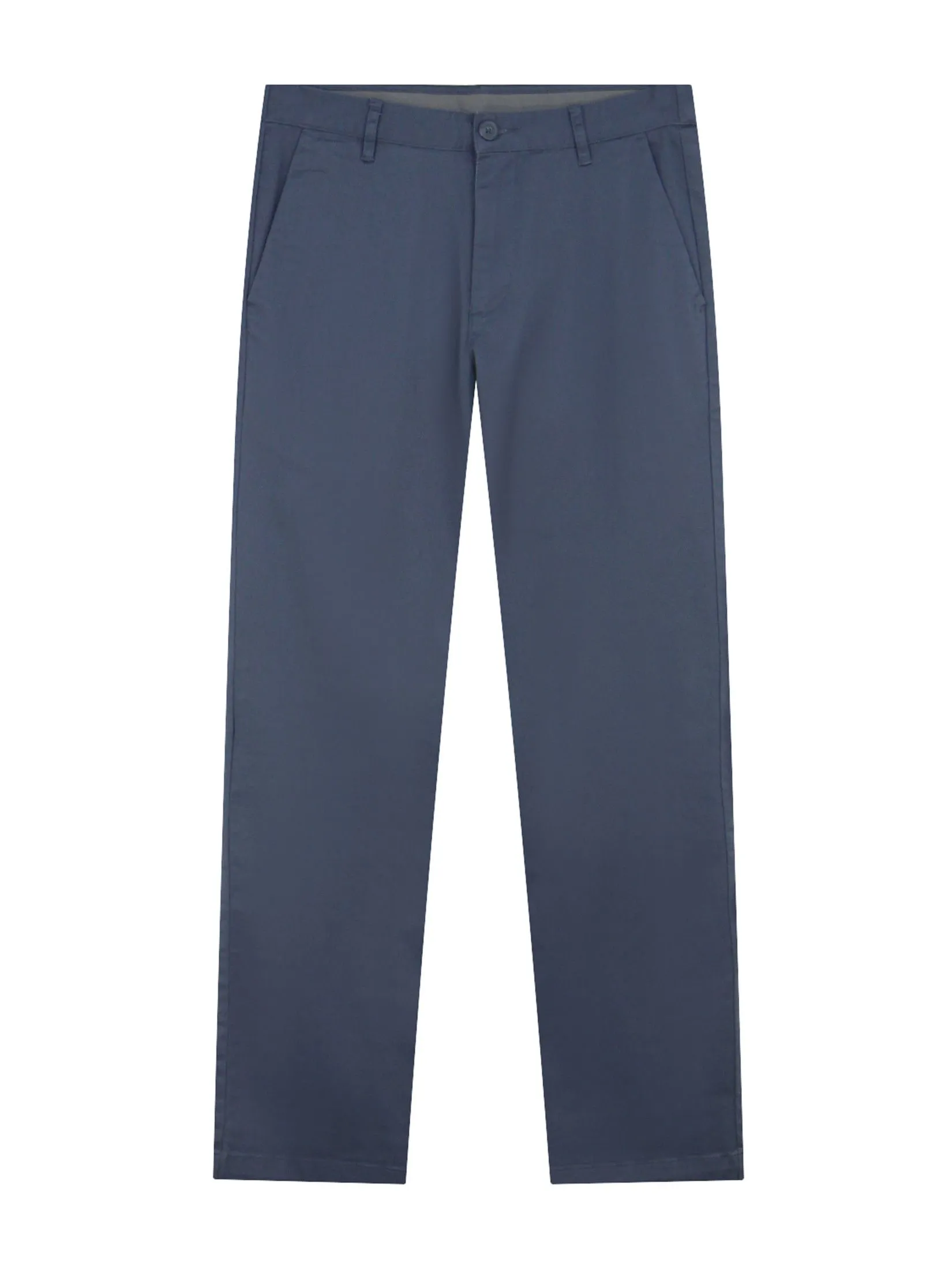 GIORDANO Men's Super Stretch Easy Care Pants (180 Waistband) Grey Cavalry