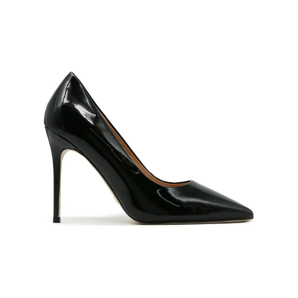 SHU CELEB HEELS 4" IN MILAN SWSC0801-BK51-GLOSSY BLACK SHU CELEB HEELS 4" IN MILAN SWSC0801-BK51-GLOSSY BLACK