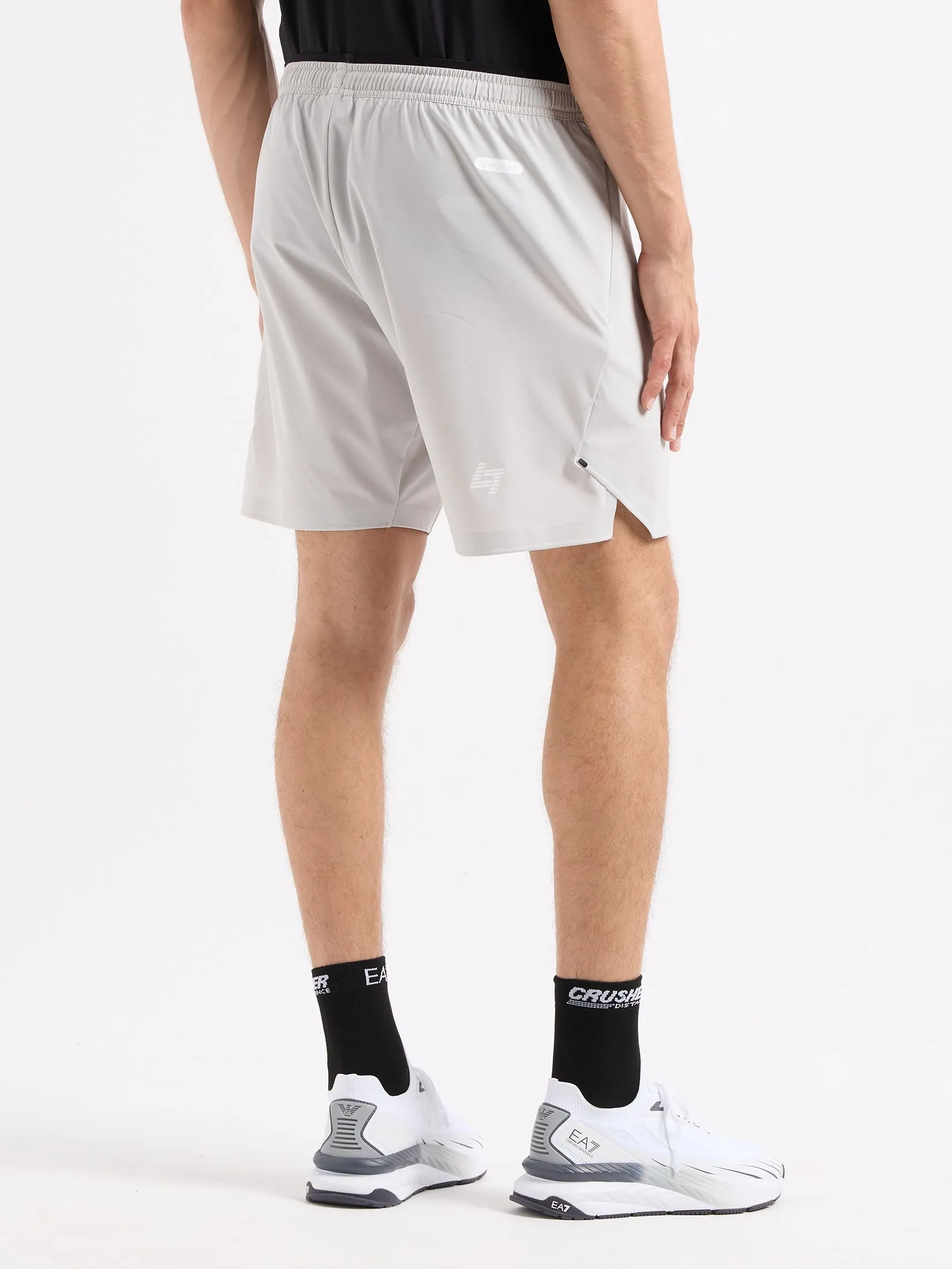 EA7 Men Shorts SS25 Gray Violet
