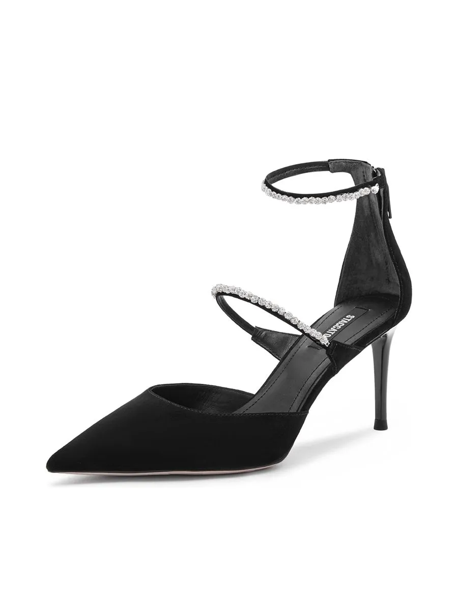 STACCATO Women Heel Slippers Pointed STACCATO Women Heel Slippers Pointed