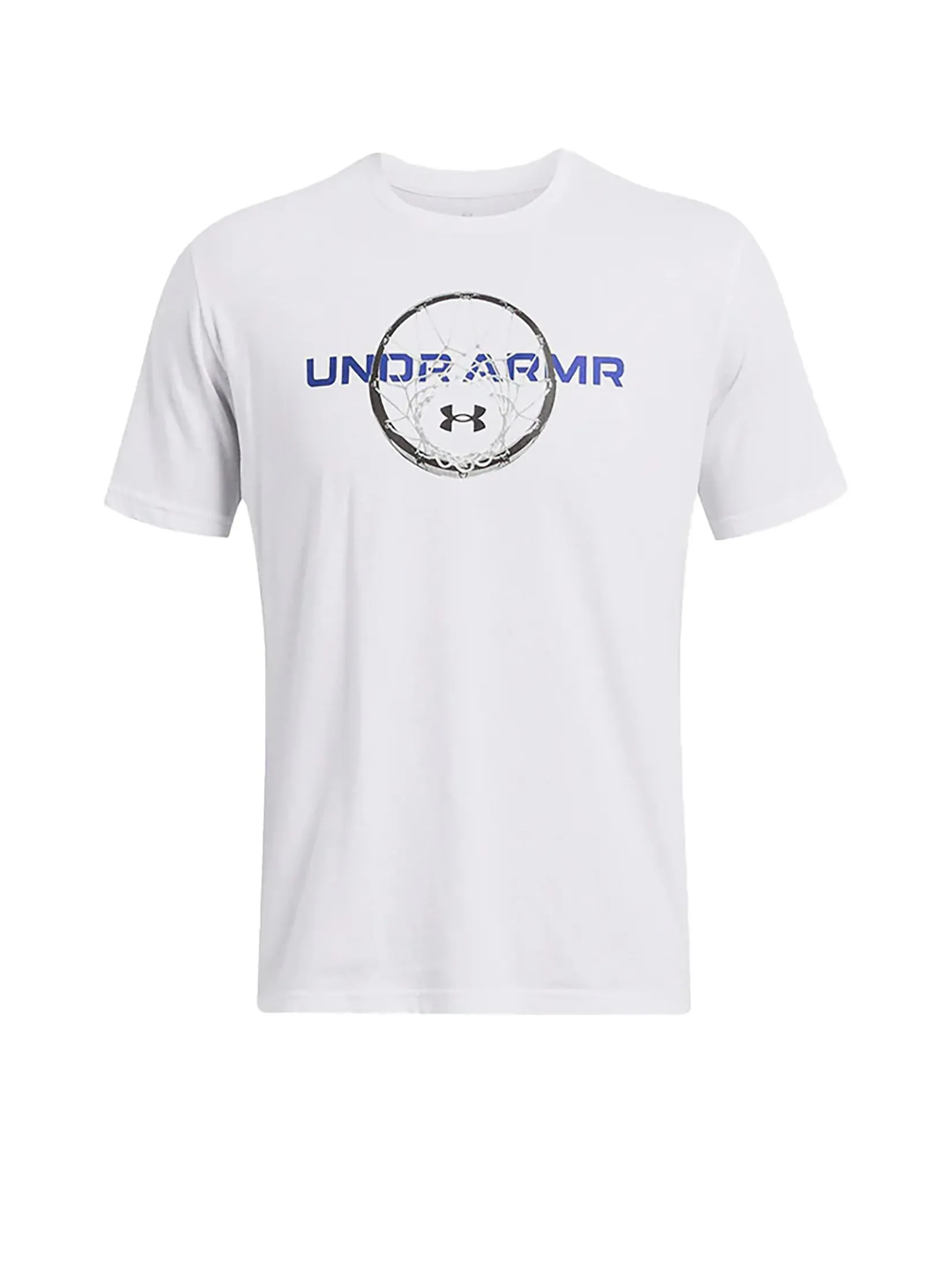 UNDER ARMOUR Men T-Shirt Short Sleeves UA Basketball Net Wordmark UNDER ARMOUR Men T-Shirt Short Sleeves UA Basketball Net Wordmark