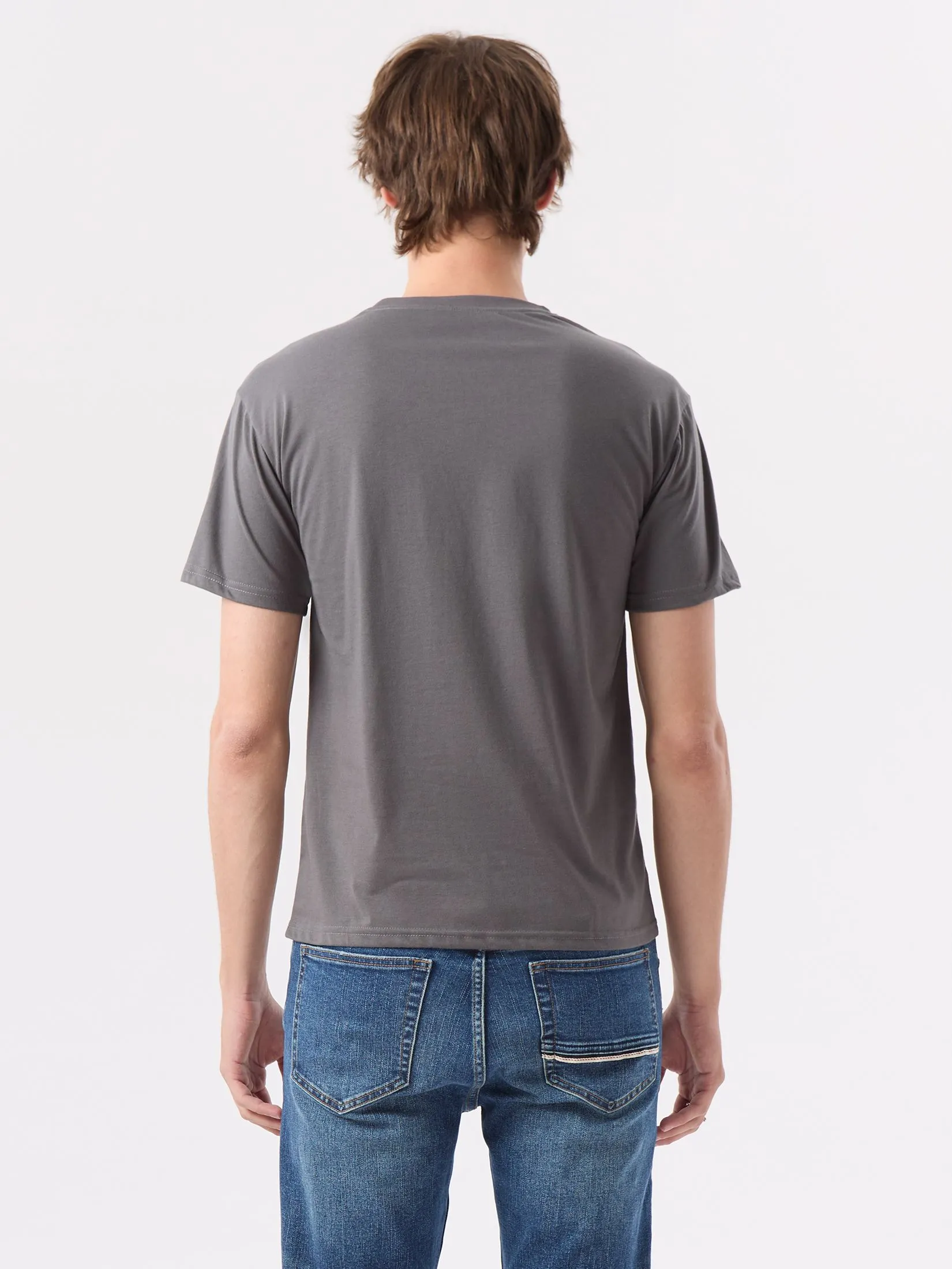 ESP Frenchie Eazy Tee Shirt Man Dark Grey ESP Frenchie Eazy Tee Shirt Man Dark Grey