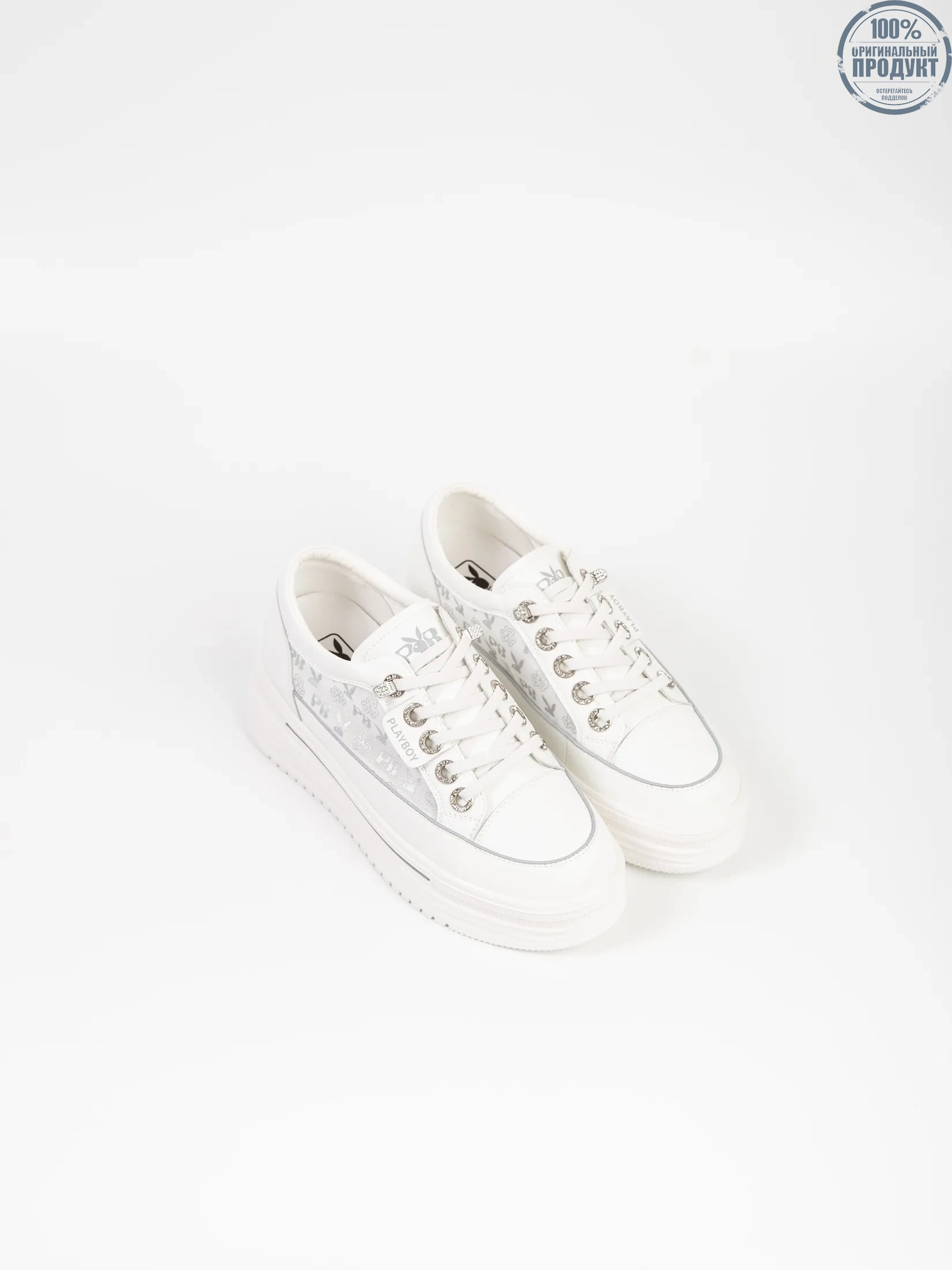 PLAYBOY Women shoes  sneakers  ST-H243C1176 White PLAYBOY Women shoes  sneakers  ST-H243C1176 White