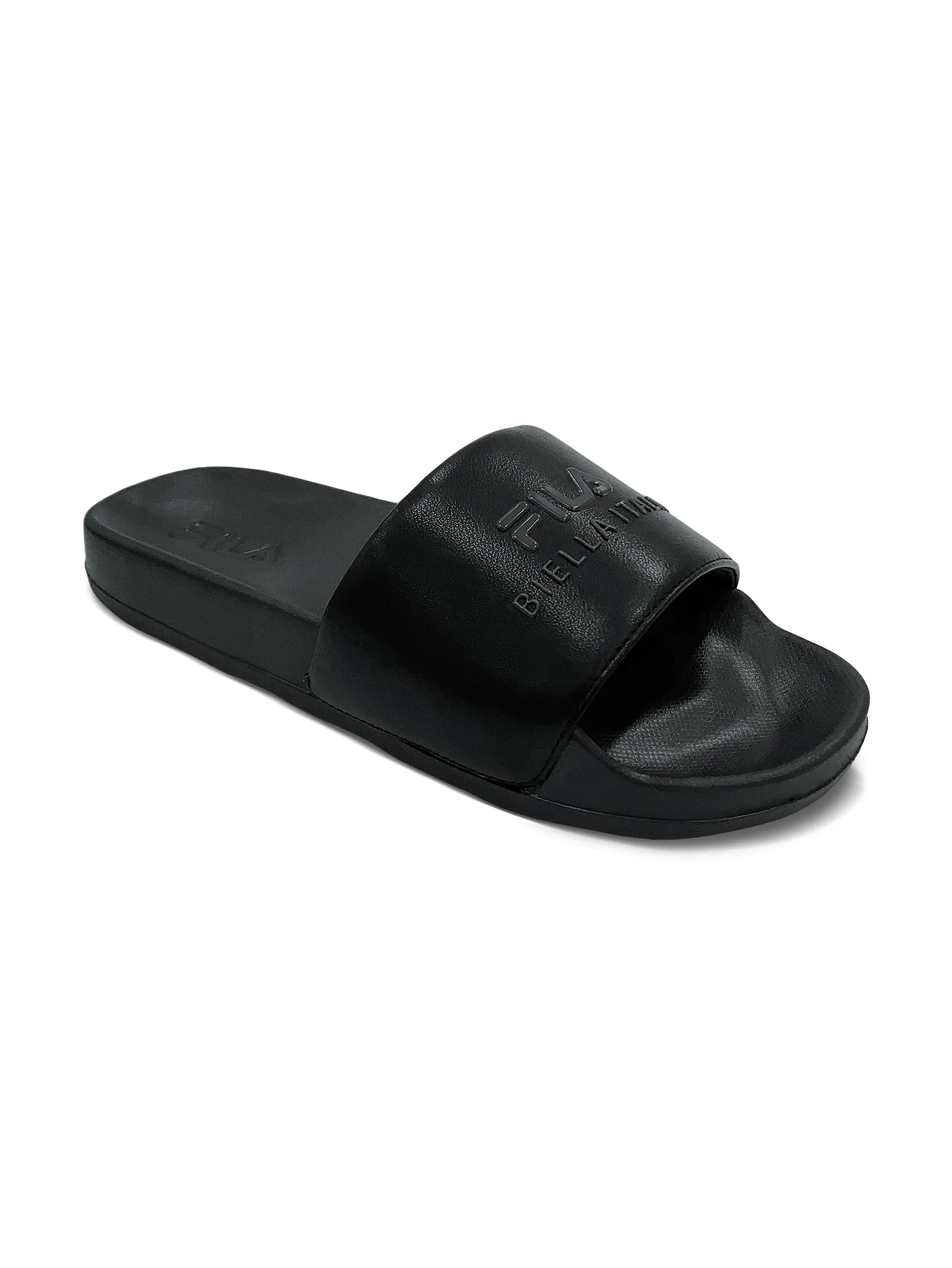FILA MEN SLIDES PERCY Model  SDS250505M - BLACK FILA MEN SLIDES PERCY Model  SDS250505M - BLACK