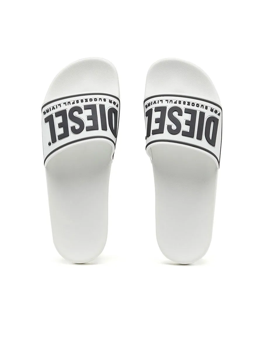 DIESEL Men Sandals MAYEMI SA-MAYEMI CC SANDALS White DIESEL Men Sandals MAYEMI SA-MAYEMI CC SANDALS White