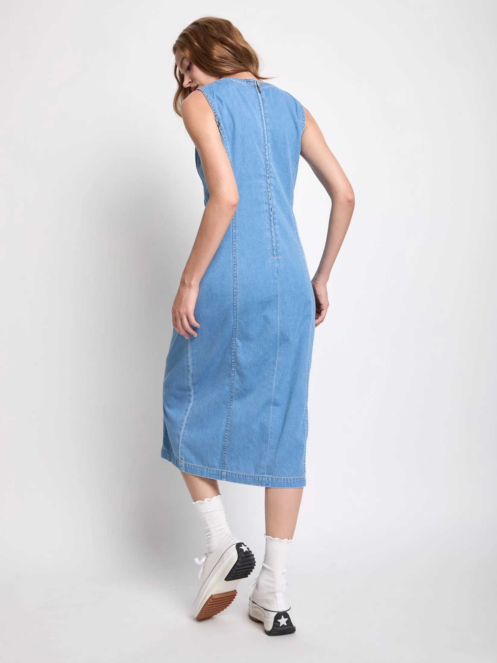 DEFRY 01 Women Dress Sleeveless 2504GDRW036 DEFRY 01 Women Dress Sleeveless 2504GDRW036