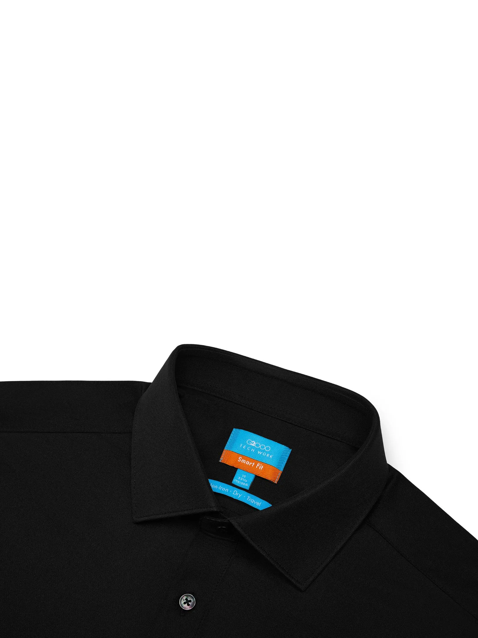 G2000 Men Clothing Non-Iron Dry Shirt  Smart Fit - Black G2000 Men Clothing Non-Iron Dry Shirt  Smart Fit - Black