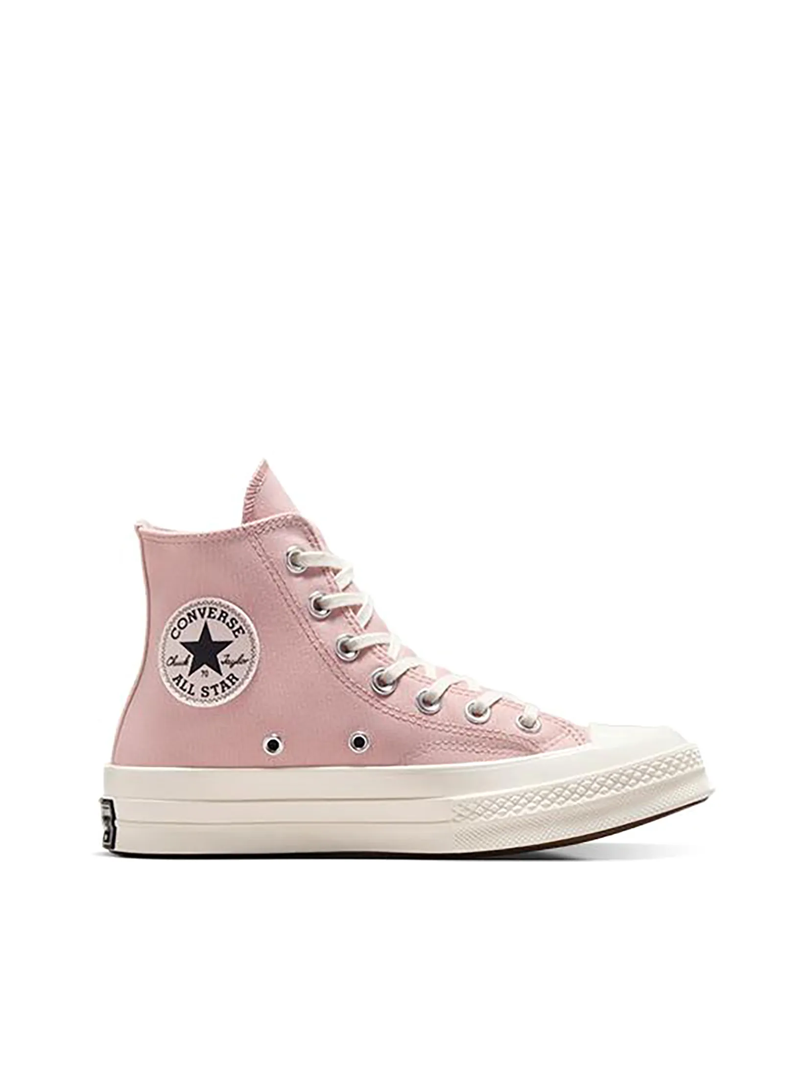 CONVERSE Women Sneakers Chuck 70 Mended Embellishment Hi Pink CONVERSE Women Sneakers Chuck 70 Mended Embellishment Hi Pink