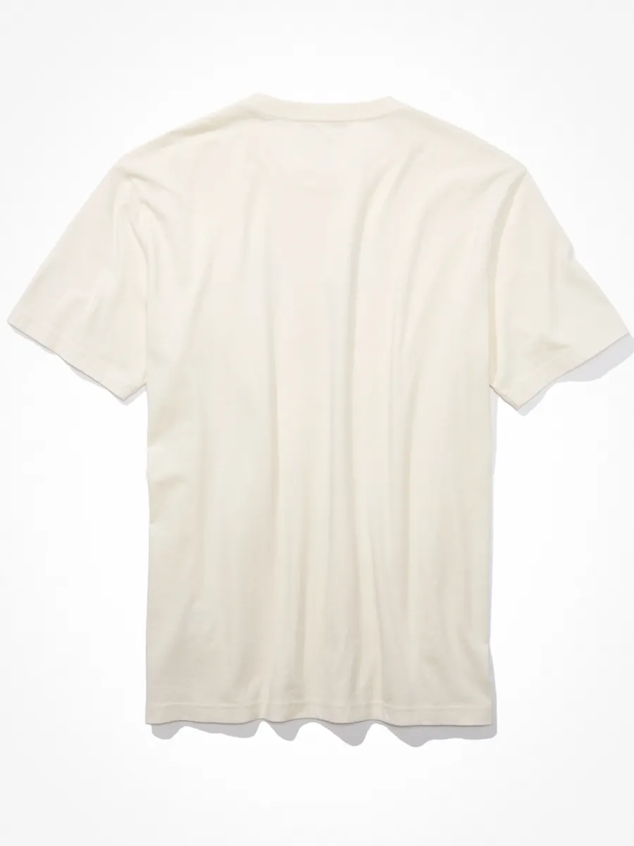 American Eagle MEN SS SET IN TEE- PC DYE + SERIOUSLY SOFT WASH  CREAM American Eagle MEN SS SET IN TEE- PC DYE + SERIOUSLY SOFT WASH  CREAM