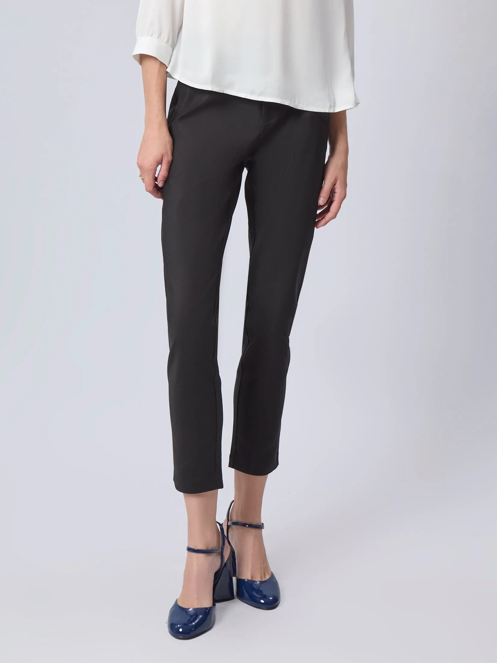 ESPADA Skinny Trousers Women Black ESPADA Skinny Trousers Women Black