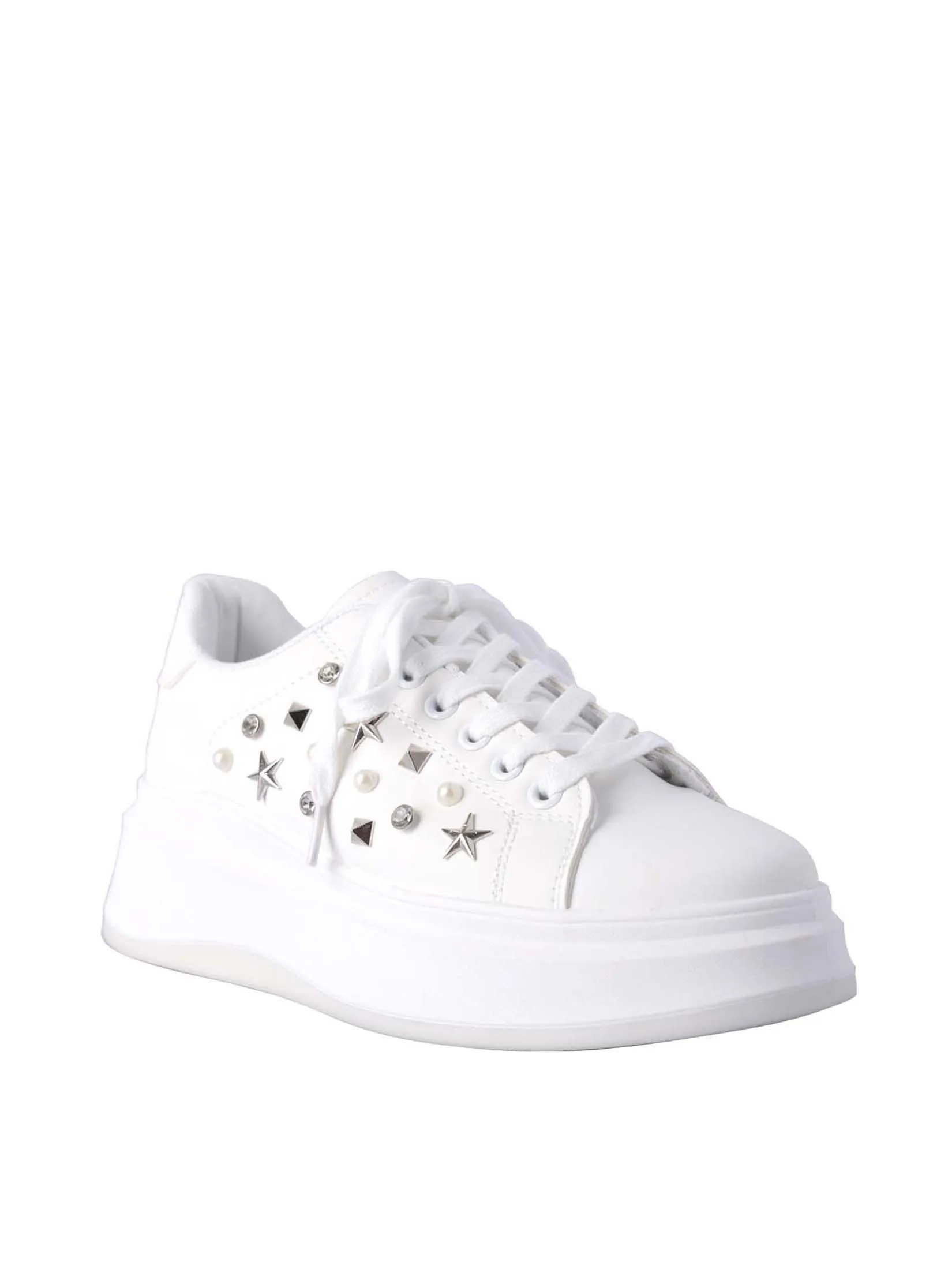 VILLAINS SF SAVVY Chunky Sneakers WHITE VILLAINS SF SAVVY Chunky Sneakers WHITE