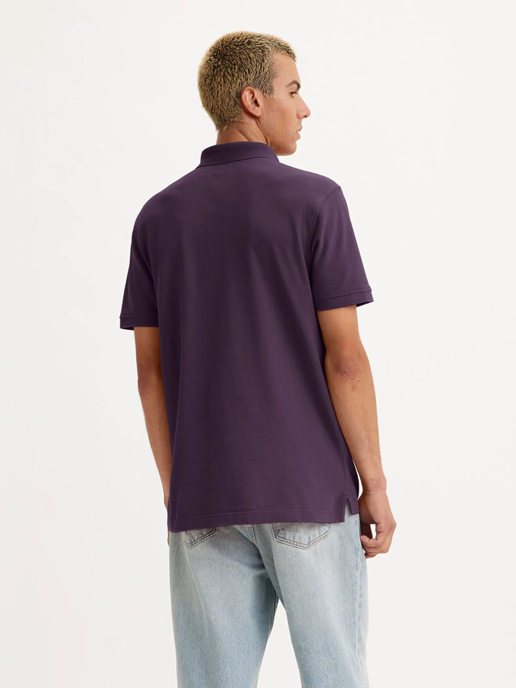 LEVI'S Men's Housemark Polo Shirt  Blueberry LEVI'S Men's Housemark Polo Shirt  Blueberry