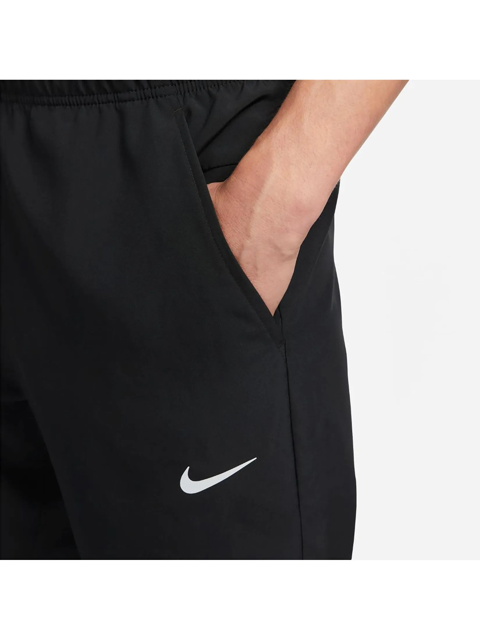 NIKE Men Joggers Dri-Fit Form Black/Black/Reflective Silv NIKE Men Joggers Dri-Fit Form Black/Black/Reflective Silv