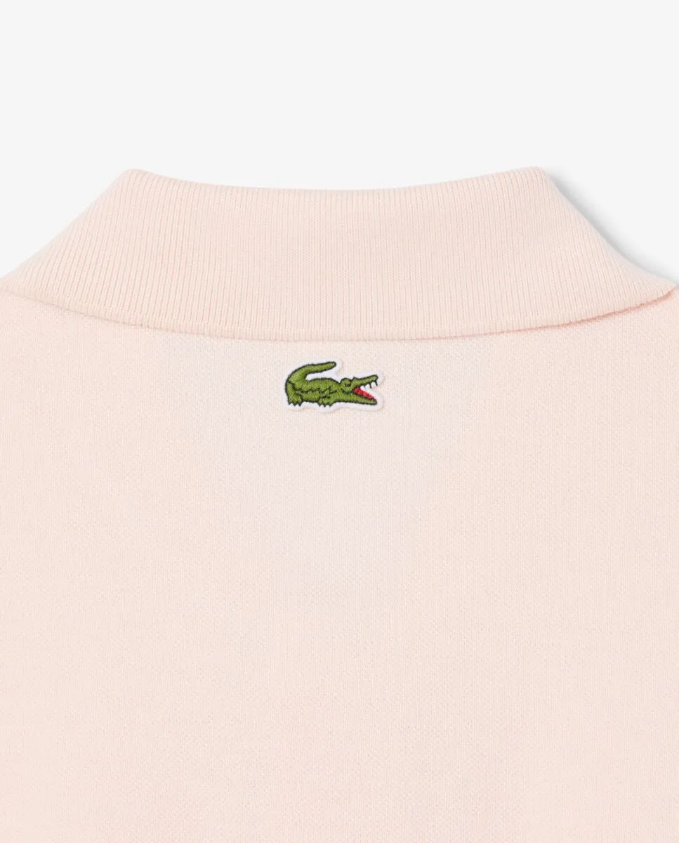LACOSTE Classic Fit Printed L.12.12 Polo Shirt Pink LACOSTE Classic Fit Printed L.12.12 Polo Shirt Pink