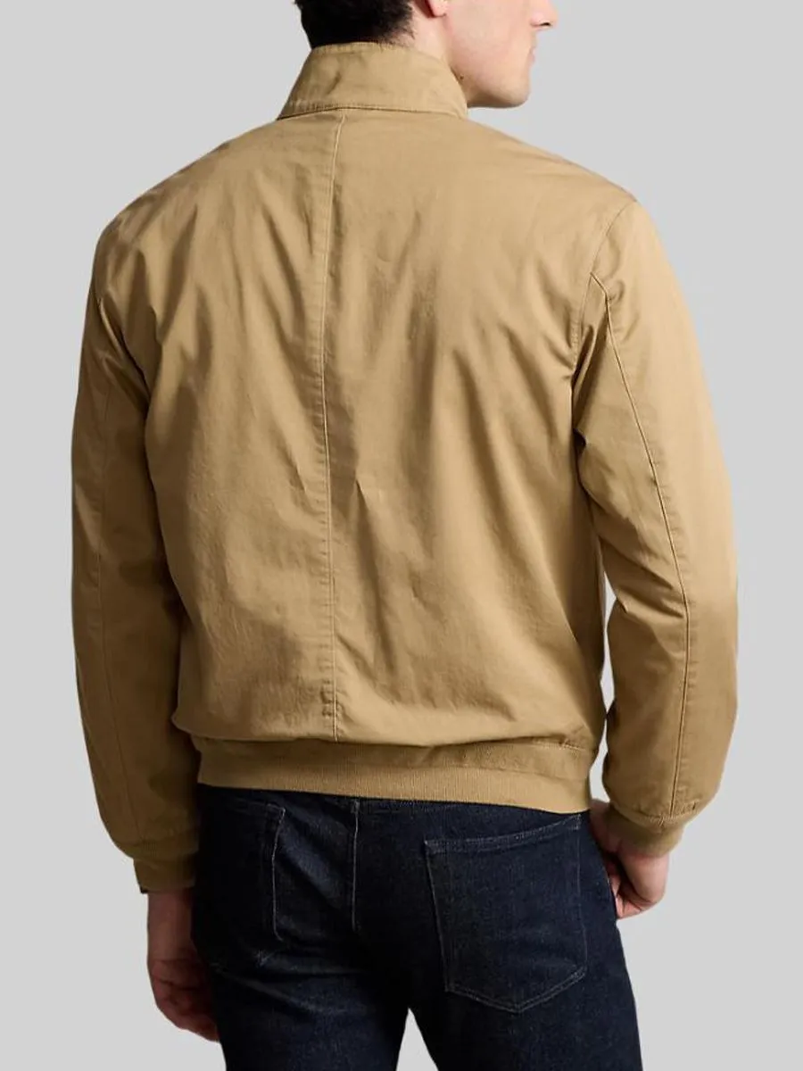 POLO RALPH LAUREN Men Jacket-Twill Jacket-Medium Beige-260 POLO RALPH LAUREN Men Jacket-Twill Jacket-Medium Beige-260