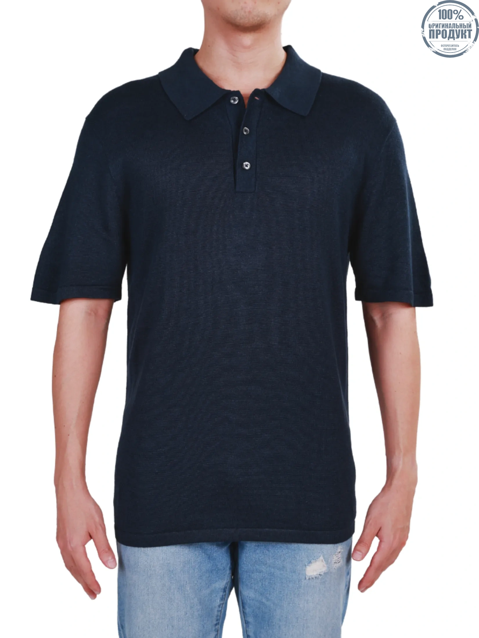 CALVIN KLEIN Men's Linen Blend Classic Sweater Polo Shirt White CALVIN KLEIN Men's Linen Blend Classic Sweater Polo Shirt White