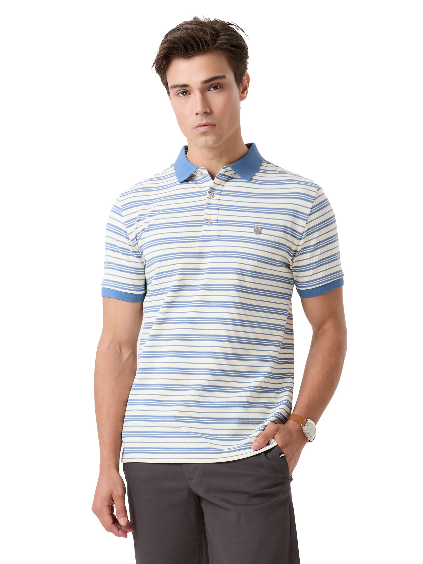 LTD New Gen Polo Shirt Man blue LTD New Gen Polo Shirt Man blue