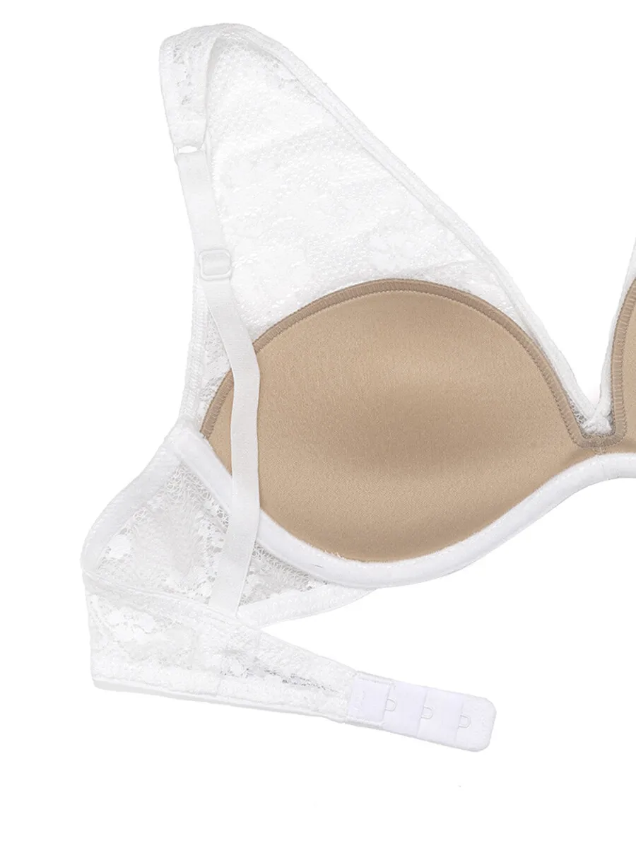 SABINA Bra Wired Woman Basic Lace A/W 24 - Cream SABINA Bra Wired Woman Basic Lace A/W 24 - Cream
