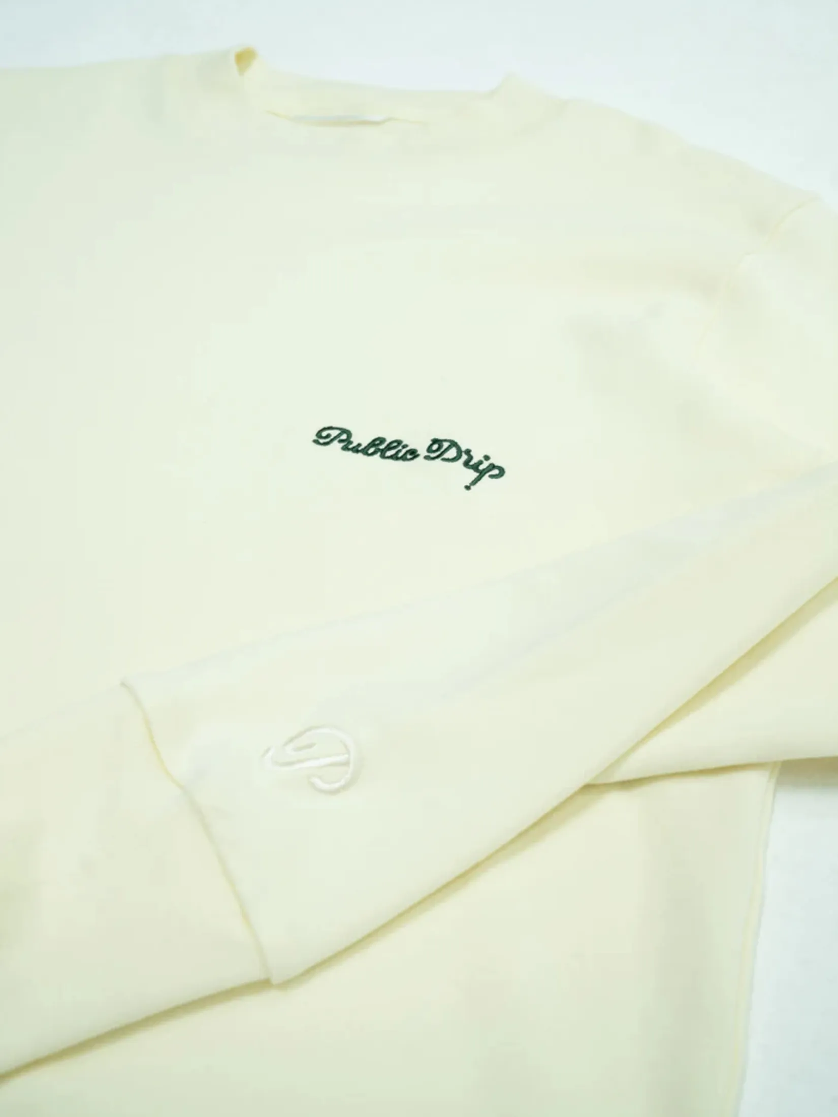 Public Drip LONGSLEEVE MOCK NECK IN CREAM