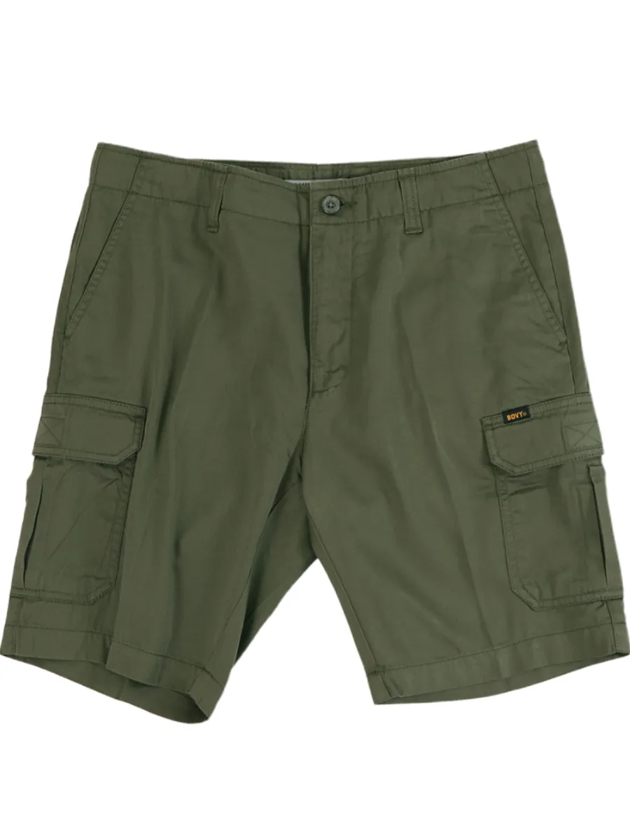 BOVY Men Shorts CARGO SLIM GREEN BOVY Men Shorts CARGO SLIM GREEN