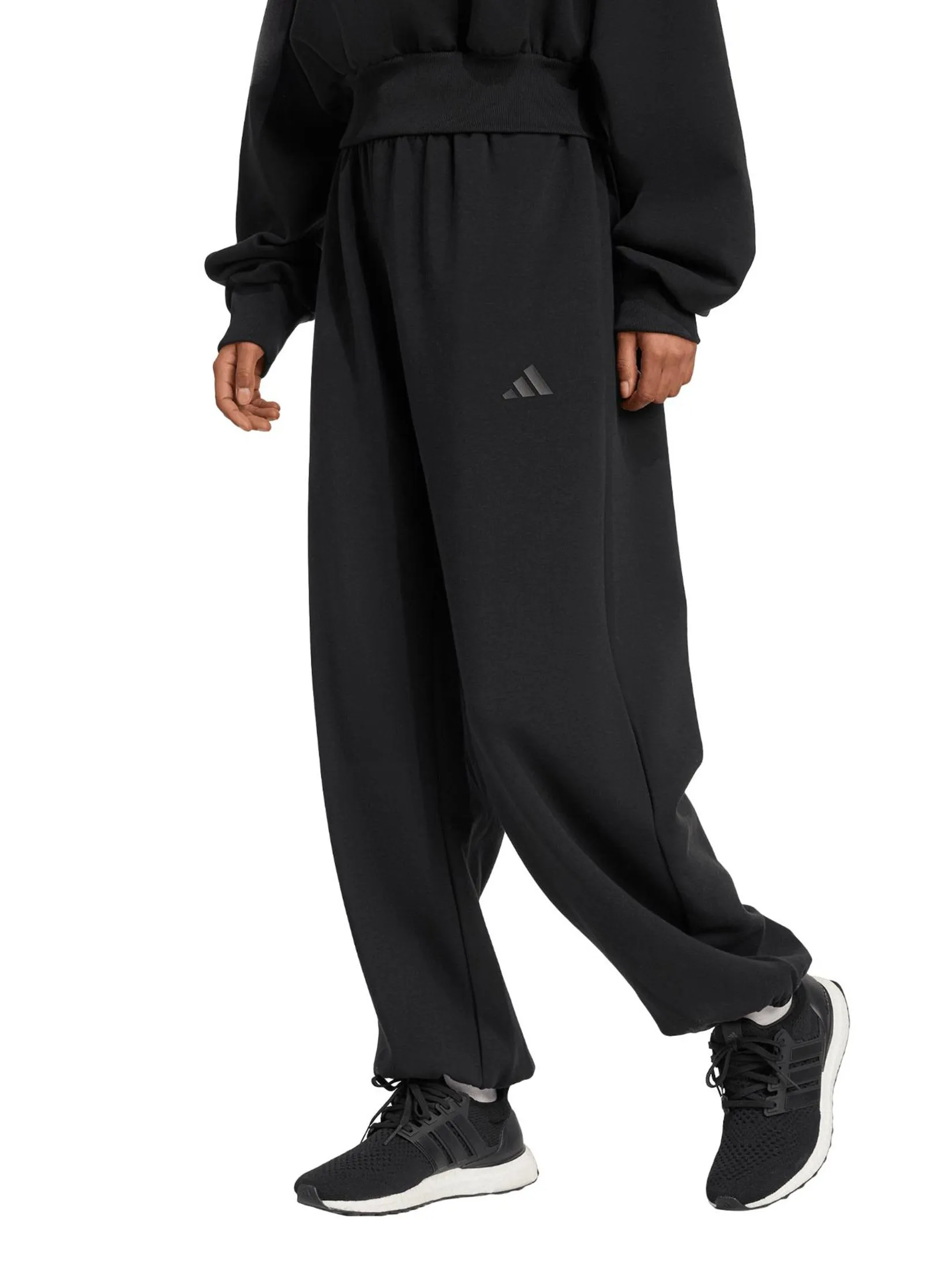 ADIDAS Women Loose Pant Soft Lux JM1652 Black ADIDAS Women Loose Pant Soft Lux JM1652 Black