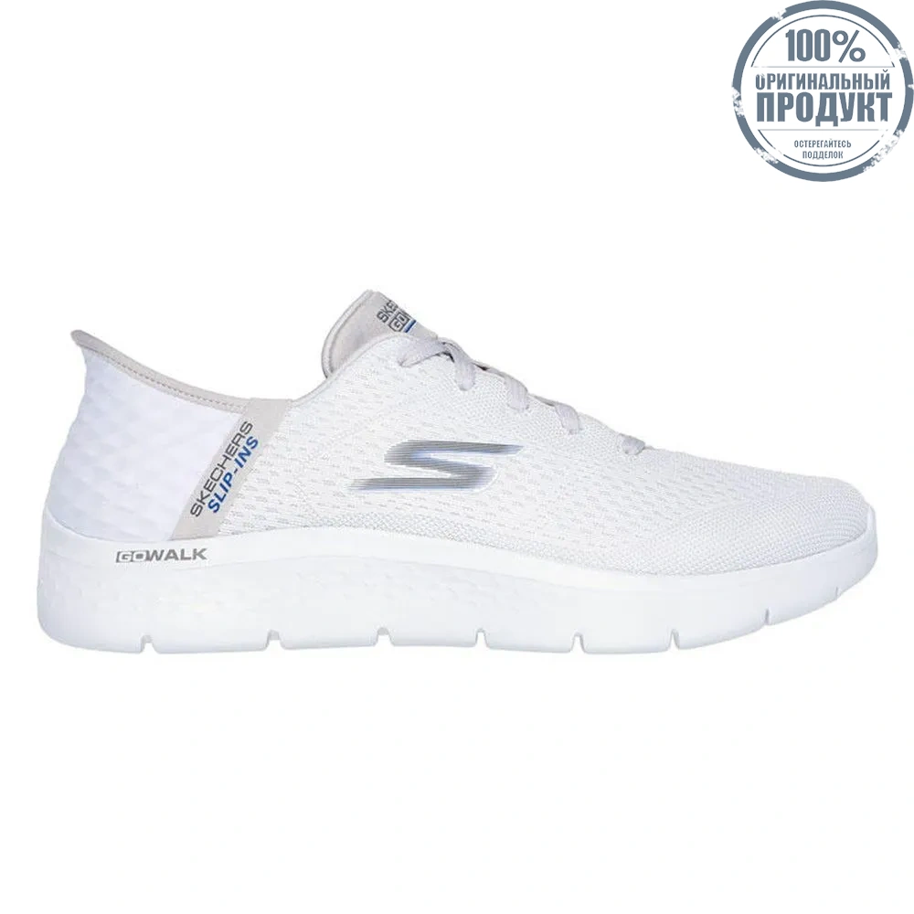 SKECHERS Men Training Shoes Slip-ins®: GO WALK® Flex - New World White - SK108SH558DYTH SKECHERS Men Training Shoes Slip-ins®: GO WALK® Flex - New World White - SK108SH558DYTH