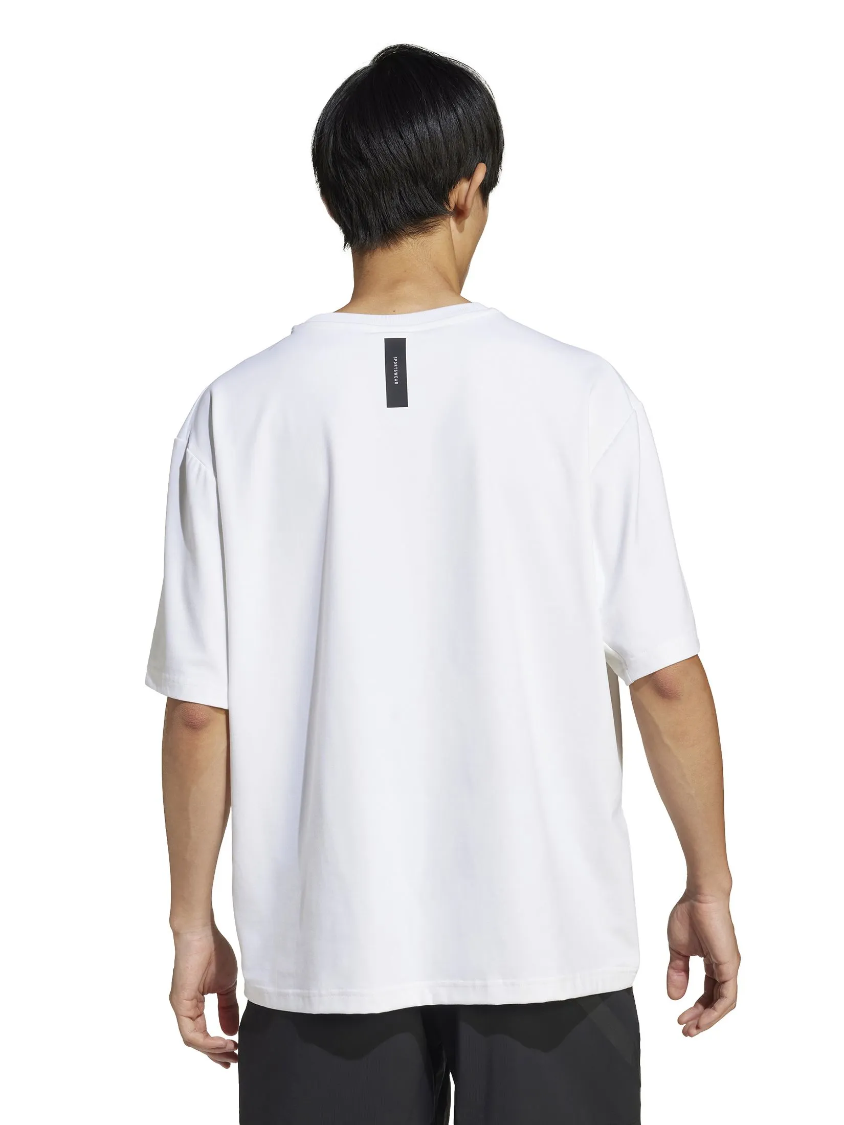 ADIDAS Men T-Shirt adidas Z.N.E. Loose-Fit White ADIDAS Men T-Shirt adidas Z.N.E. Loose-Fit White