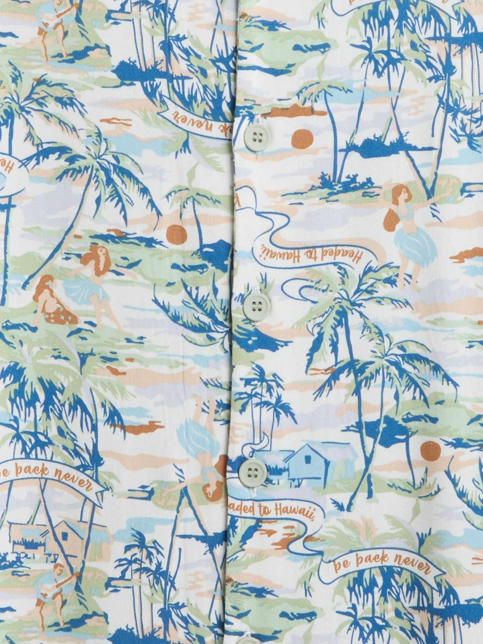 DEFRY 01 Men Shirt Short Sleeves Hawaiian Style Off White DEFRY 01 Men Shirt Short Sleeves Hawaiian Style Off White