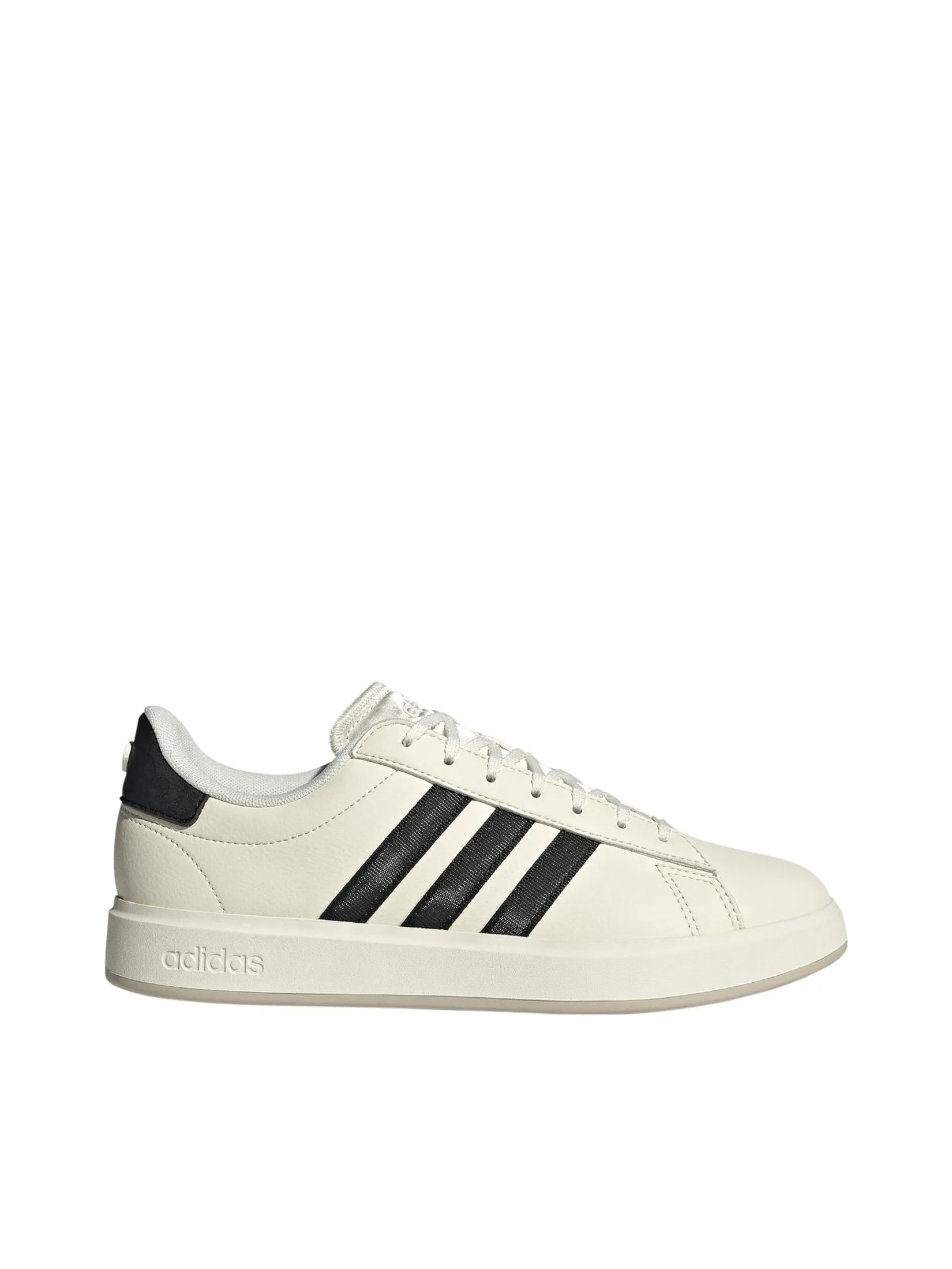 ADIDAS Women Sneakers Grand Court 2.0 JS4383 Off White / Core Black / Clear Pink ADIDAS Women Sneakers Grand Court 2.0 JS4383 Off White / Core Black / Clear Pink