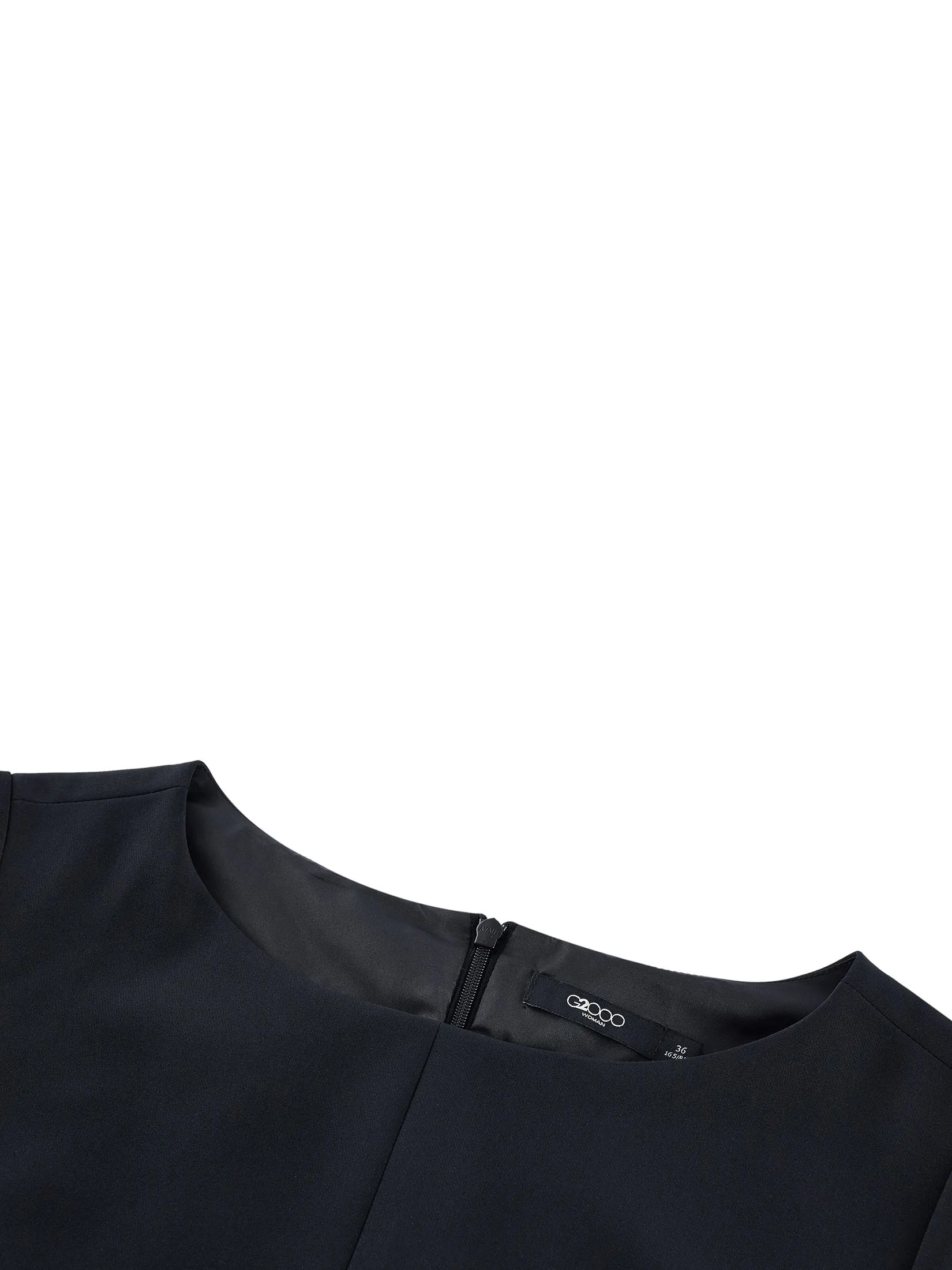 G2000 Women Clothing Multi-Way Stretch Boat Neck Fitted Dress Fitted Shape - Black G2000 Women Clothing Multi-Way Stretch Boat Neck Fitted Dress Fitted Shape - Black