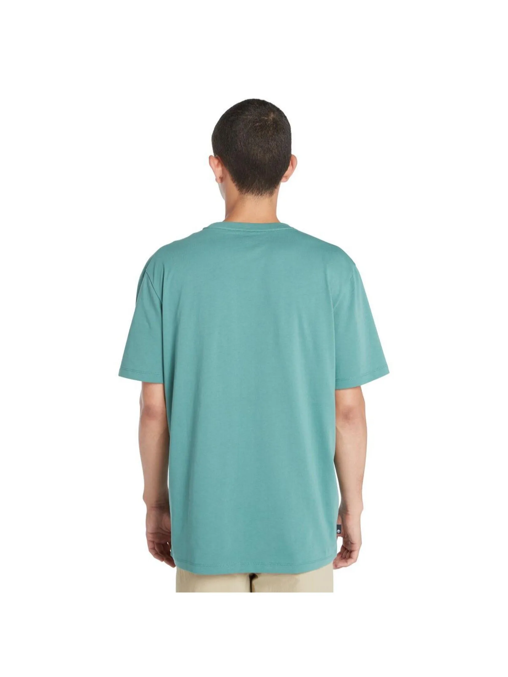 TIMBERLAND Men's Outdoor Graphic Short T-SHIRT Mint TIMBERLAND Men's Outdoor Graphic Short T-SHIRT Mint