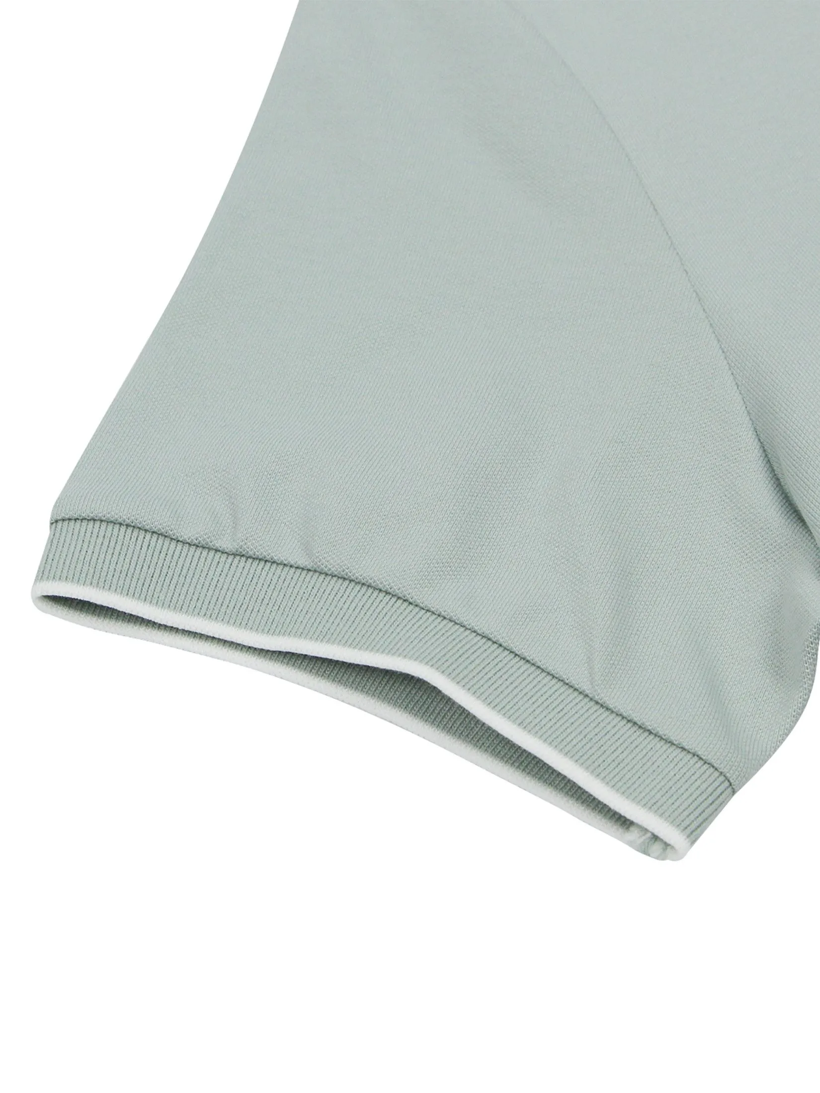 GIORDANO Men's Slim Cotton Lycra Polo Aqua Gray green GIORDANO Men's Slim Cotton Lycra Polo Aqua Gray green
