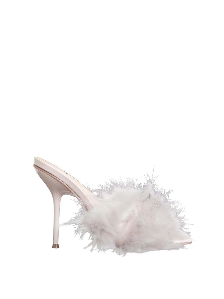 VILLAINS SF FLUFFED UP Sandal High Heel GREY VILLAINS SF FLUFFED UP Sandal High Heel GREY