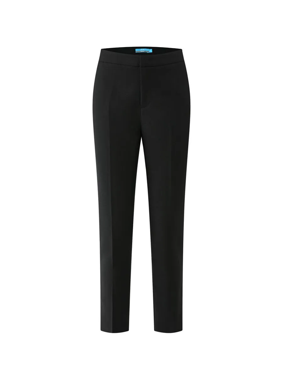 G2000 Women Clothing Suit Pants  Ankle Cigarette Shape  Black G2000 Women Clothing Suit Pants  Ankle Cigarette Shape  Black