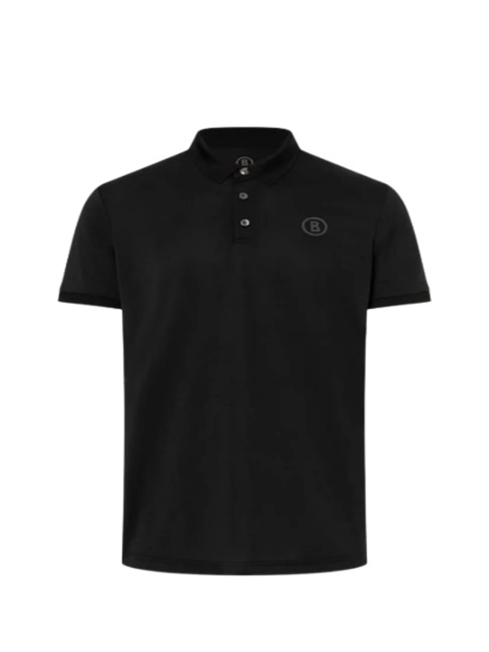 BOGNER Men Polo Shirt Daniel Functional Black BOGNER Men Polo Shirt Daniel Functional Black